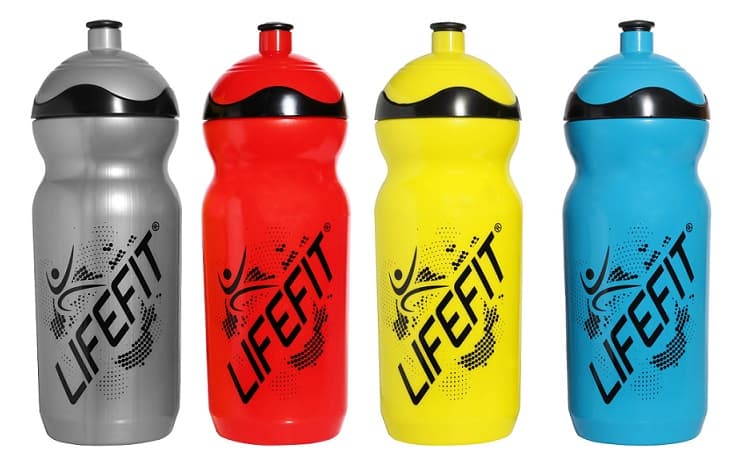 Biciklistička boca LIFEFIT® G-600DC, 600ml, crvena - slika 2