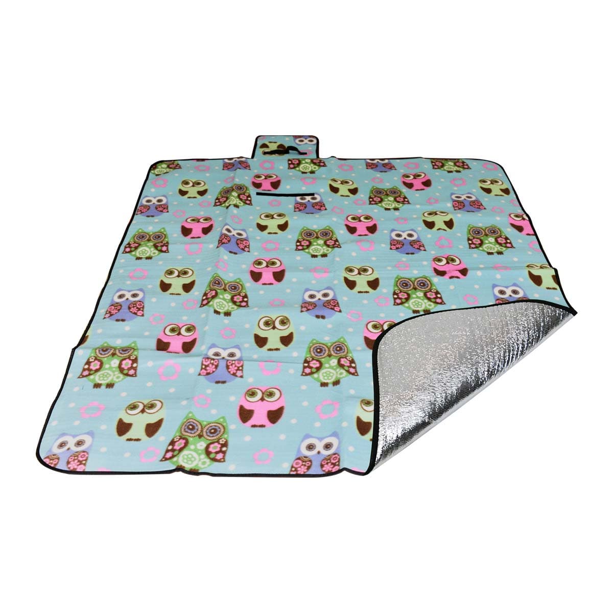 Piknik deka CALTER® DUOS, 180x140 cm, aluminijska folija, sova - slika 2