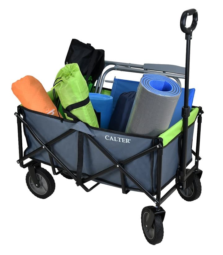 CALTER® sklopiva transportna kolica, zelena - slika 2