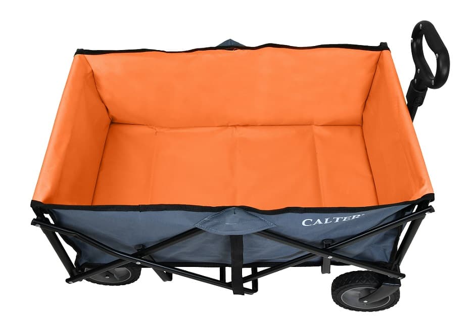 CALTER® sklopiva transportna kolica, narandžasta - slika 4