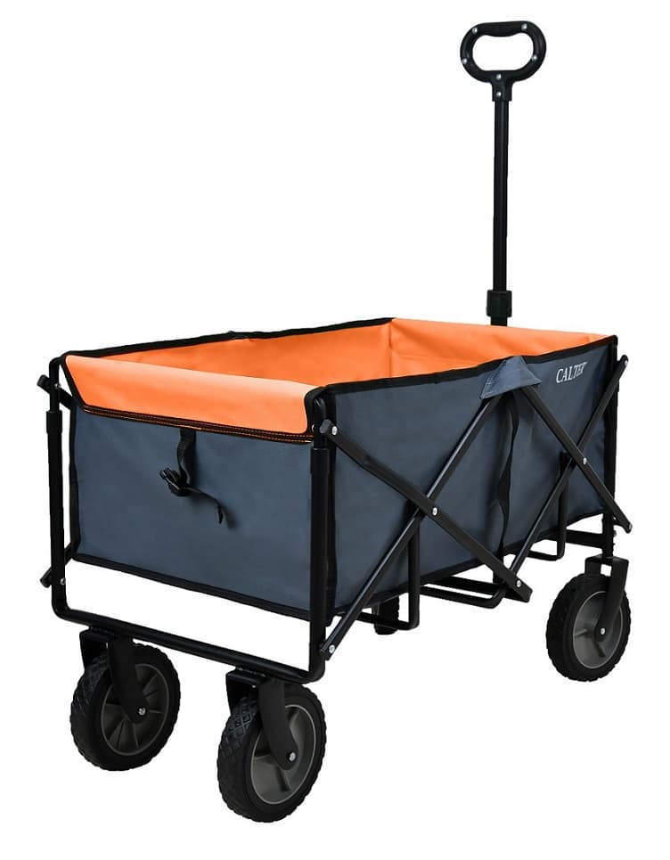 CALTER® sklopiva transportna kolica, narandžasta - slika 5