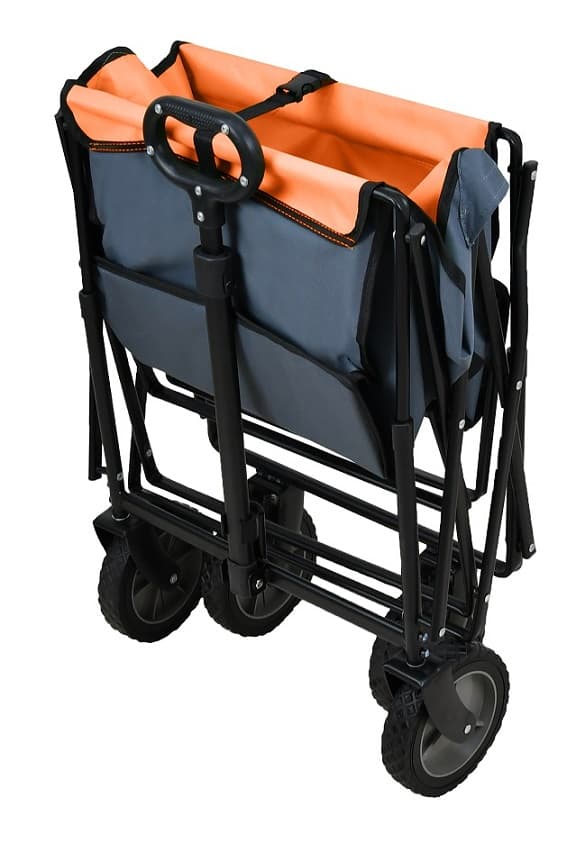 CALTER® sklopiva transportna kolica, narandžasta - slika 7