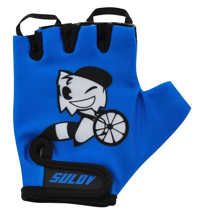 Cyklorukavice SULOV® JUNIOR, plave - slika 2