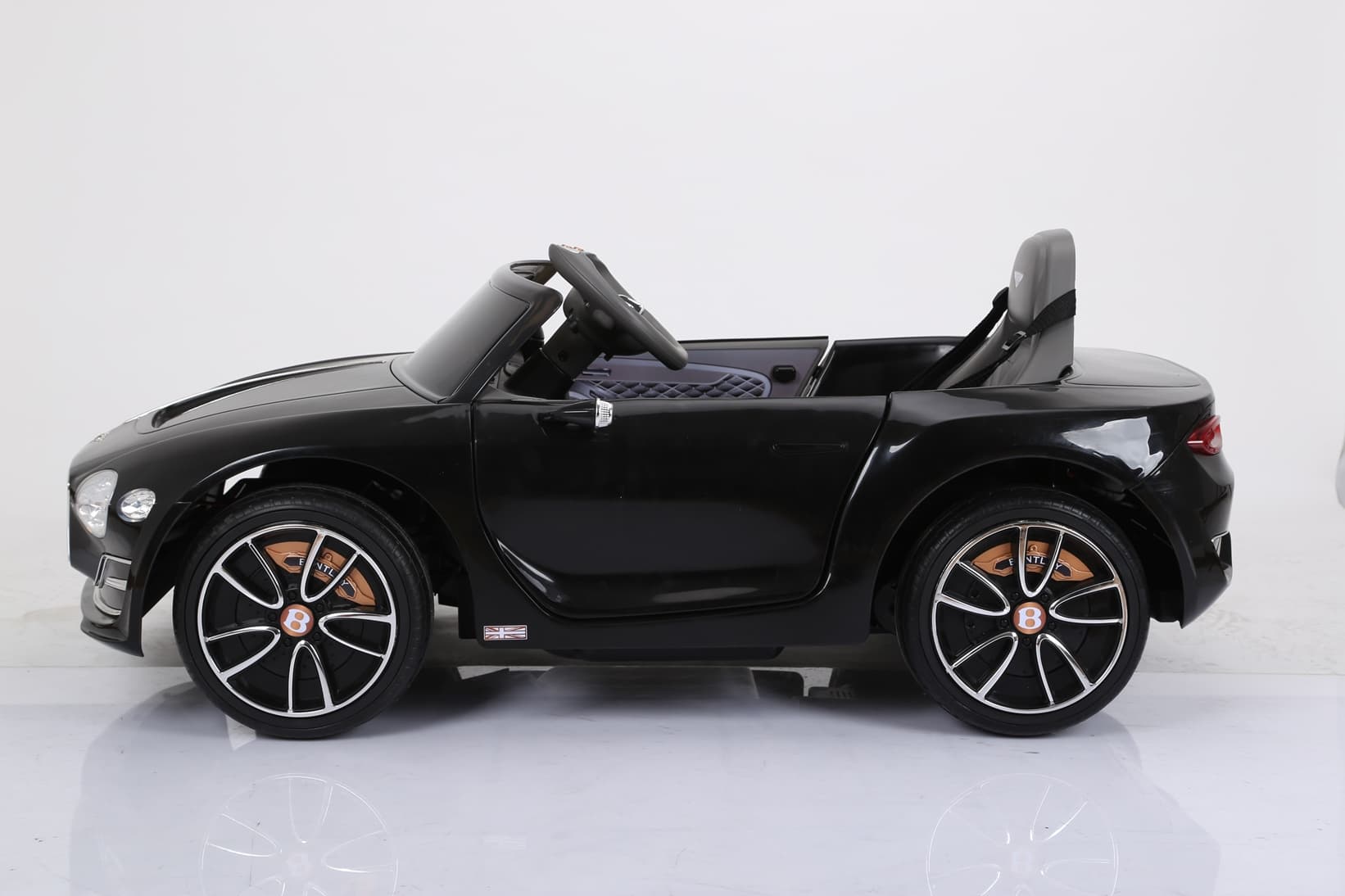 Dječiji električni automobil Bentley EXP 12 crni - slika 4