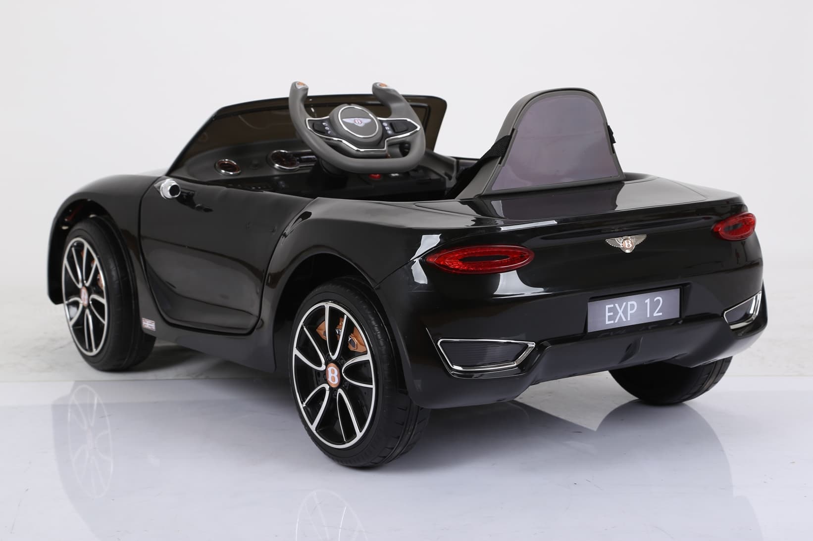 Dječiji električni automobil Bentley EXP 12 crni - slika 5