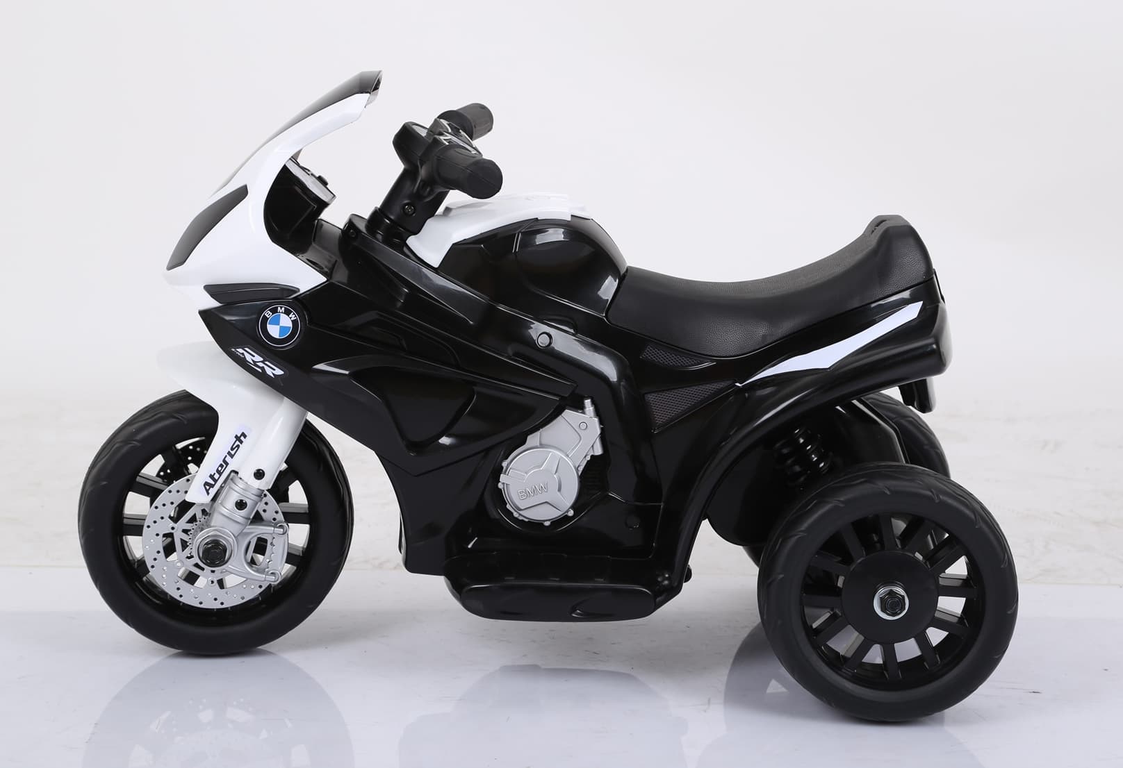 Dječiji električni tricikl BMW S1000 RR crni - slika 2