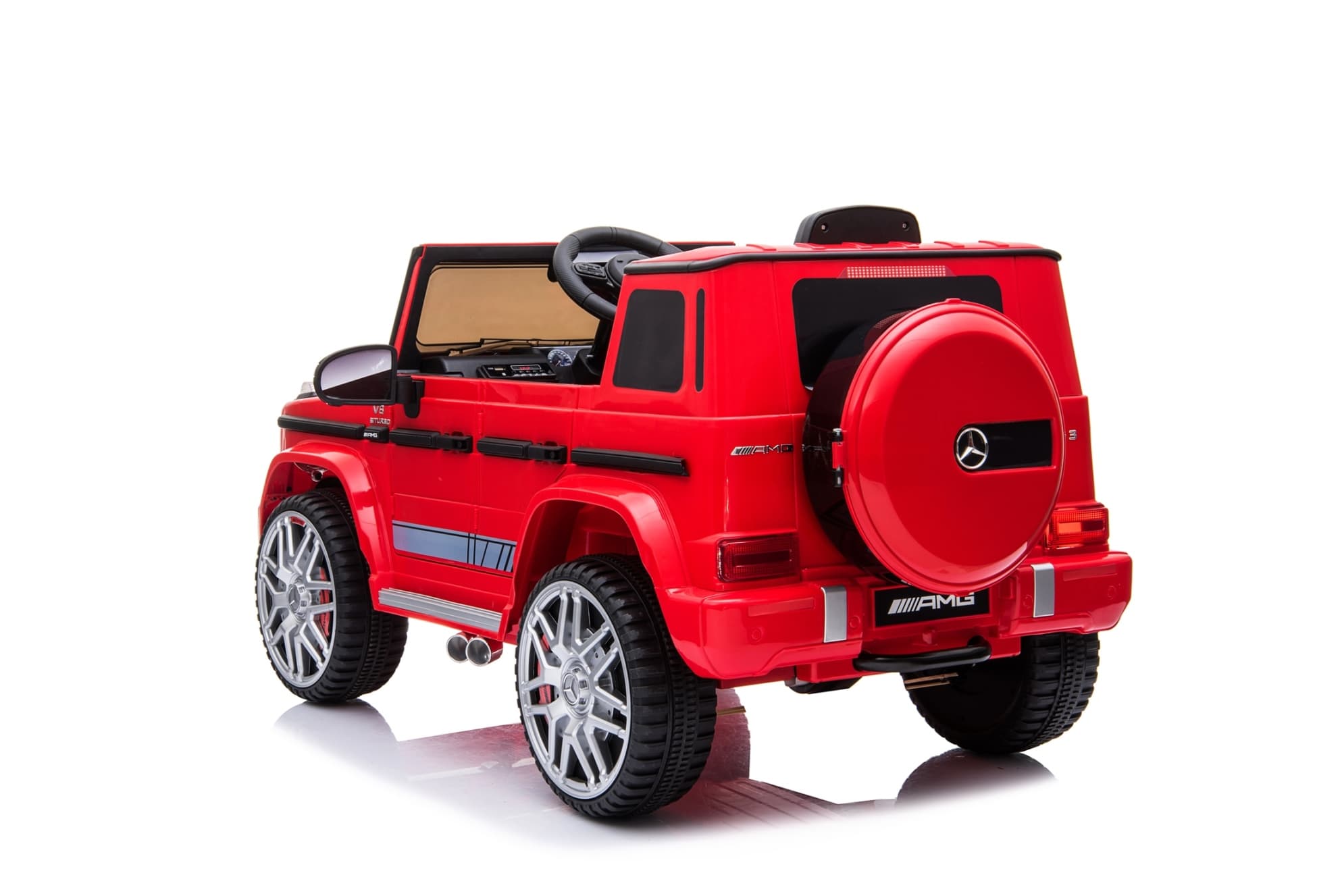 Dječiji električni automobil Mercedes G63 AMG crveni - slika 3