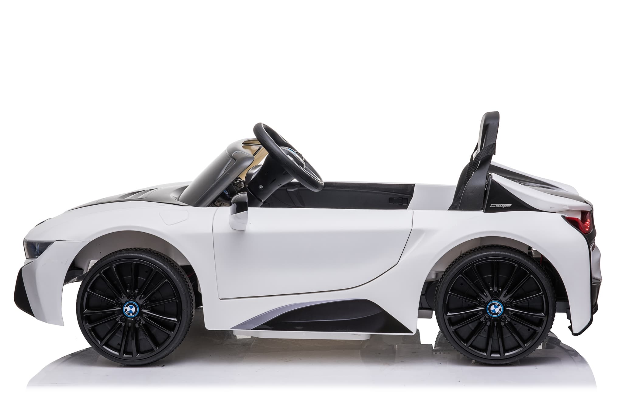 Dječiji električni automobil BMW i8 Coupe bijeli - slika 2
