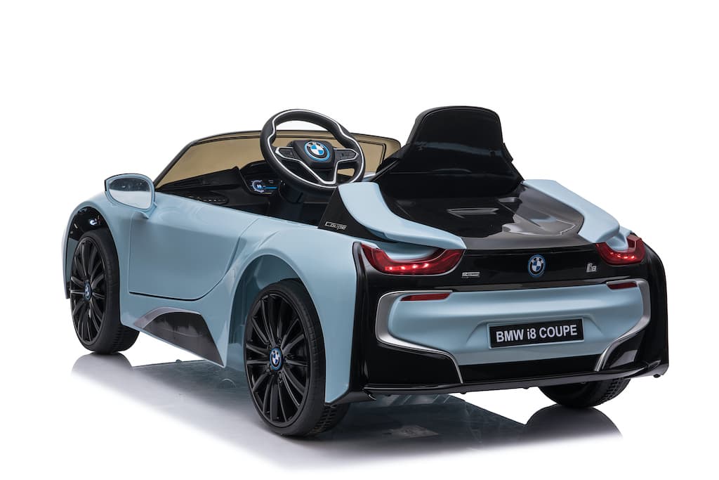 Dječiji električni automobil BMW i8 Coupe svijetlo plavi - slika 4