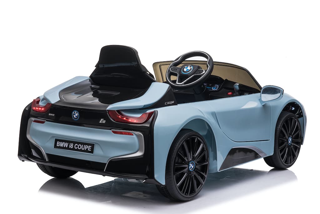 Dječiji električni automobil BMW i8 Coupe svijetlo plavi - slika 5