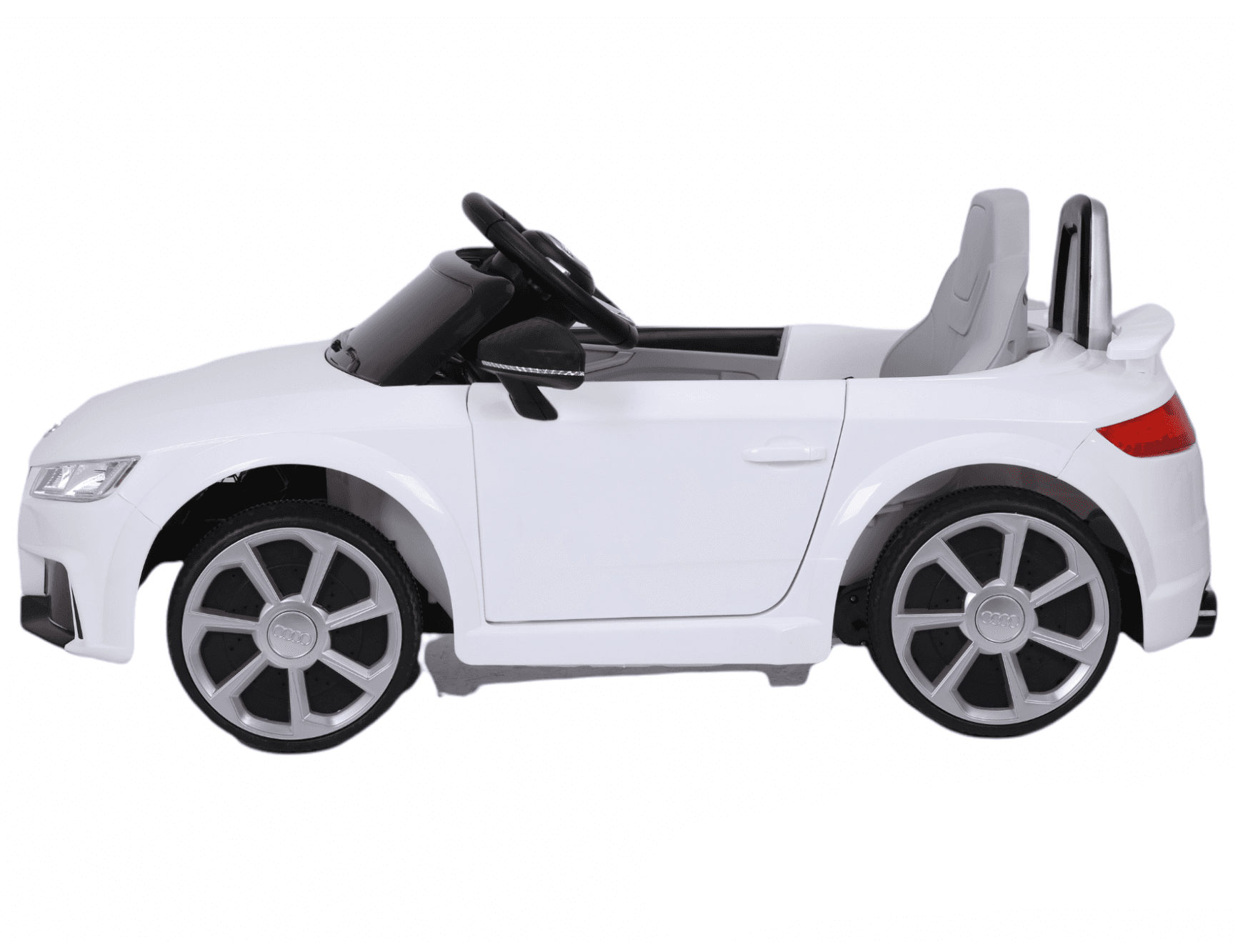Dječiji električni automobil Audi TT RS bijeli - slika 3