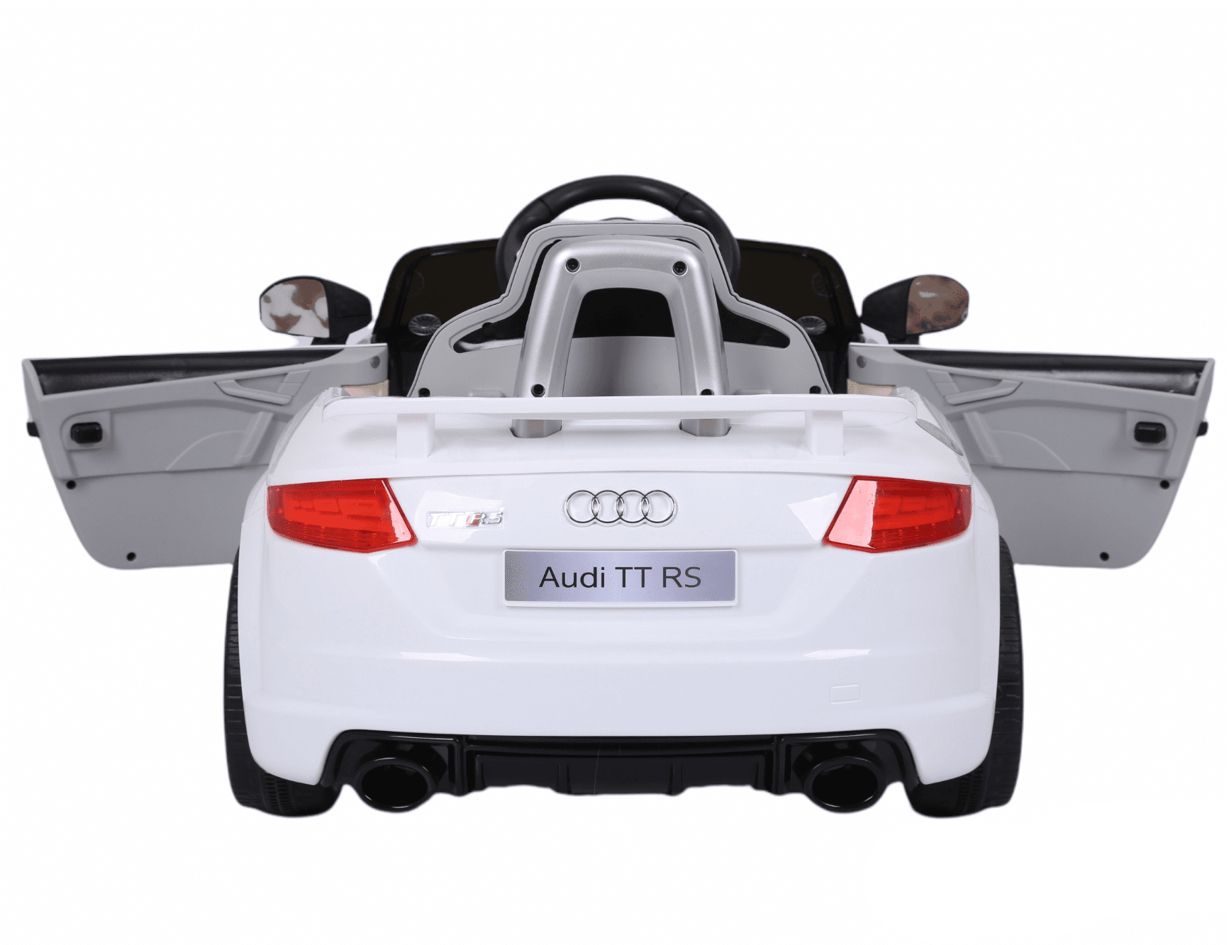 Dječiji električni automobil Audi TT RS bijeli - slika 5