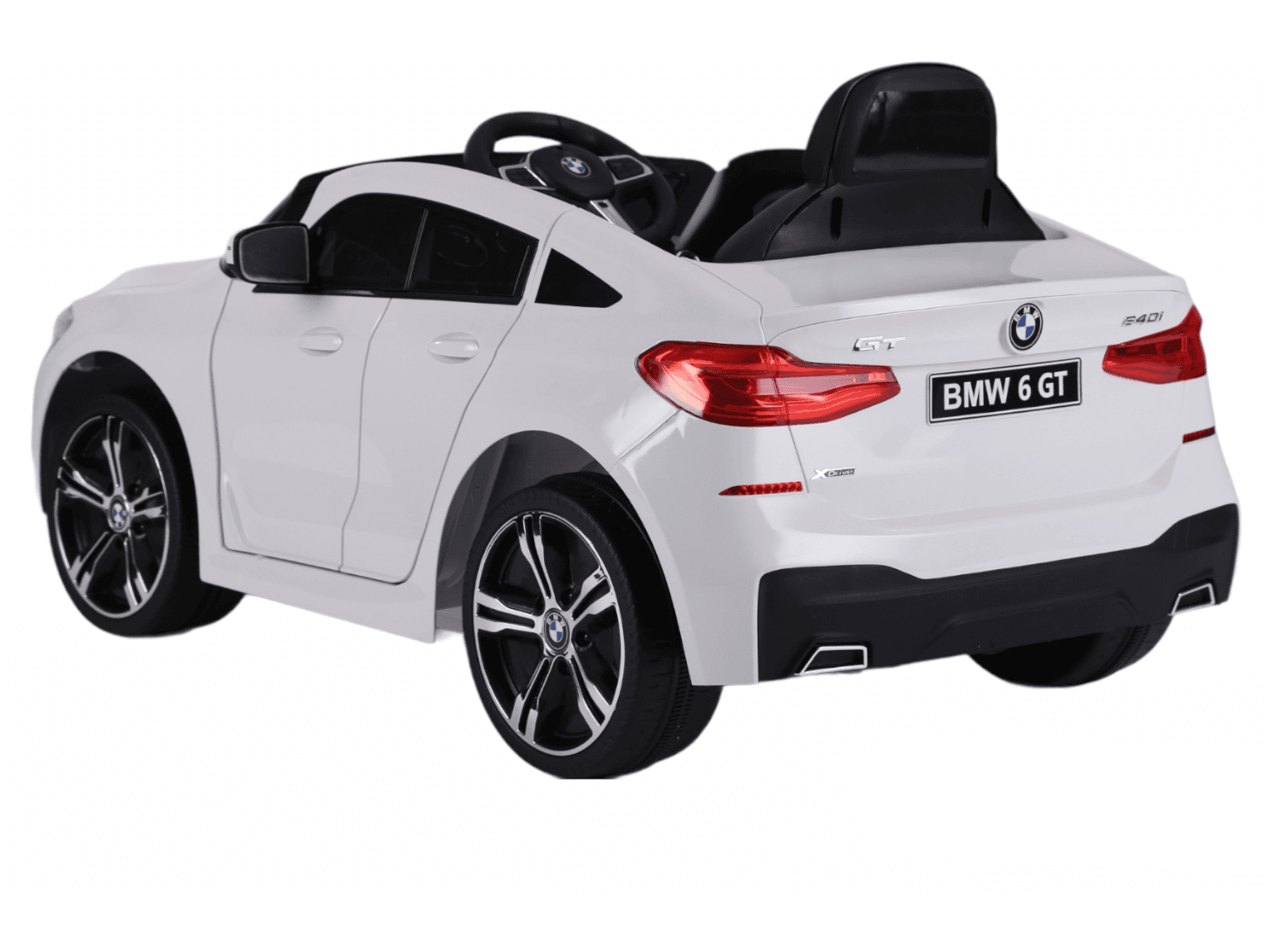 Dječiji električni automobil BMW 6GT bijeli - slika 4