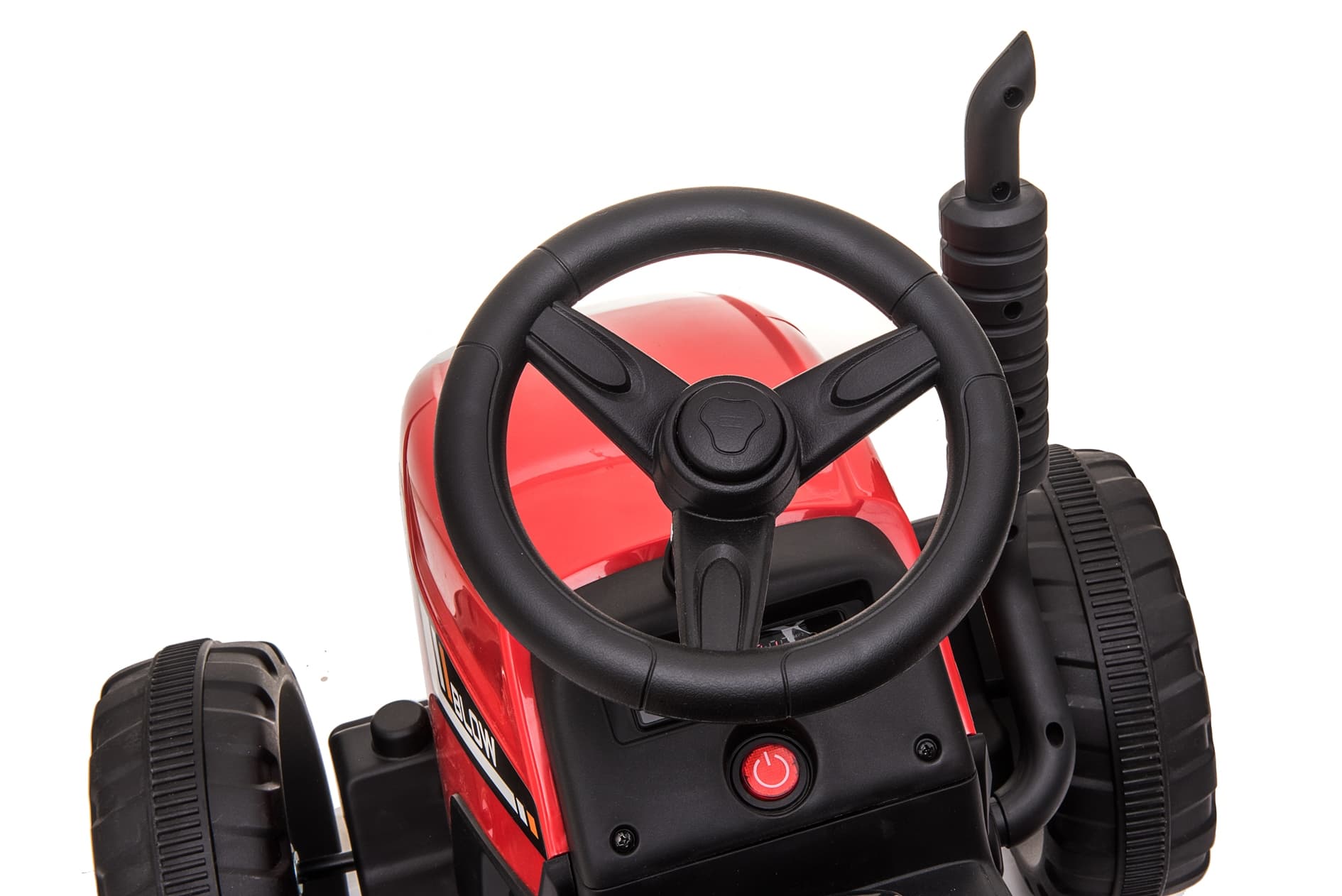 Dječiji električni automobil Tractor Lite - crveni - slika 6