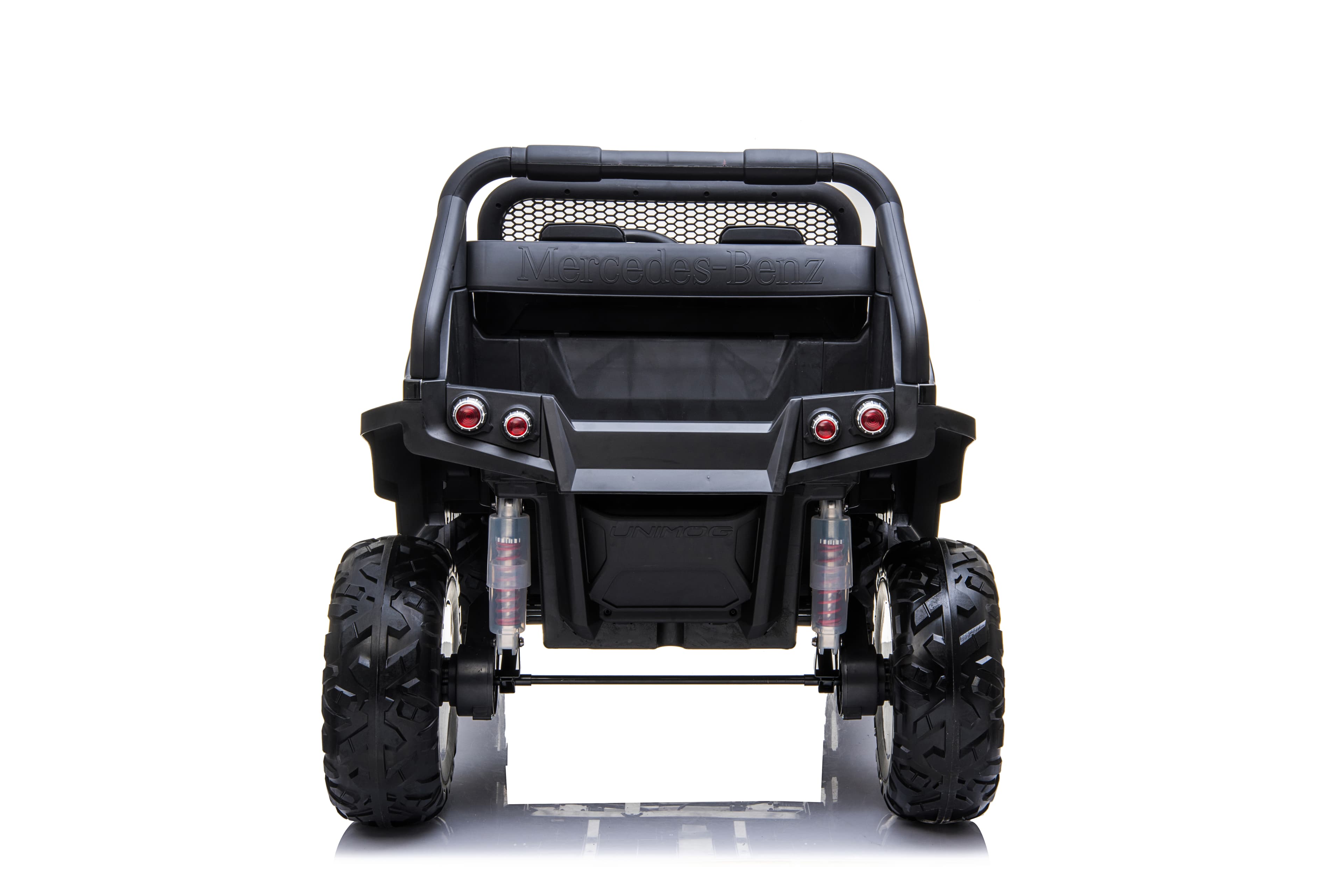 Dječiji električni automobil Mercedes Benz Unimog Truck - crni - slika 5