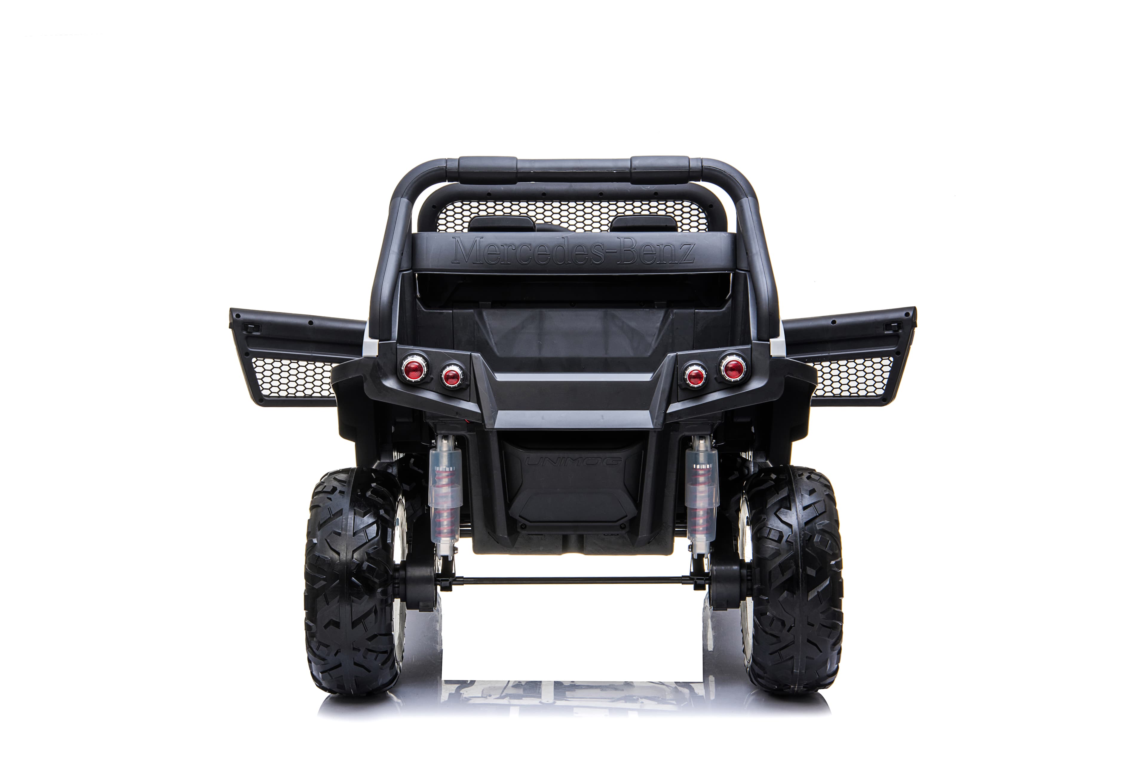 Dječiji električni automobil Mercedes Benz Unimog Truck - bijeli - slika 5