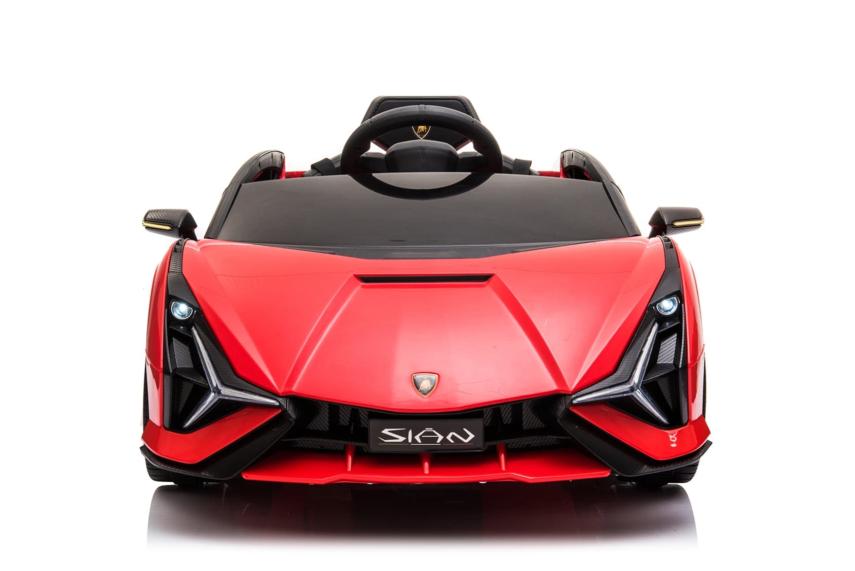 Dječiji električni automobil Lamborghini Sian crveni - slika 2