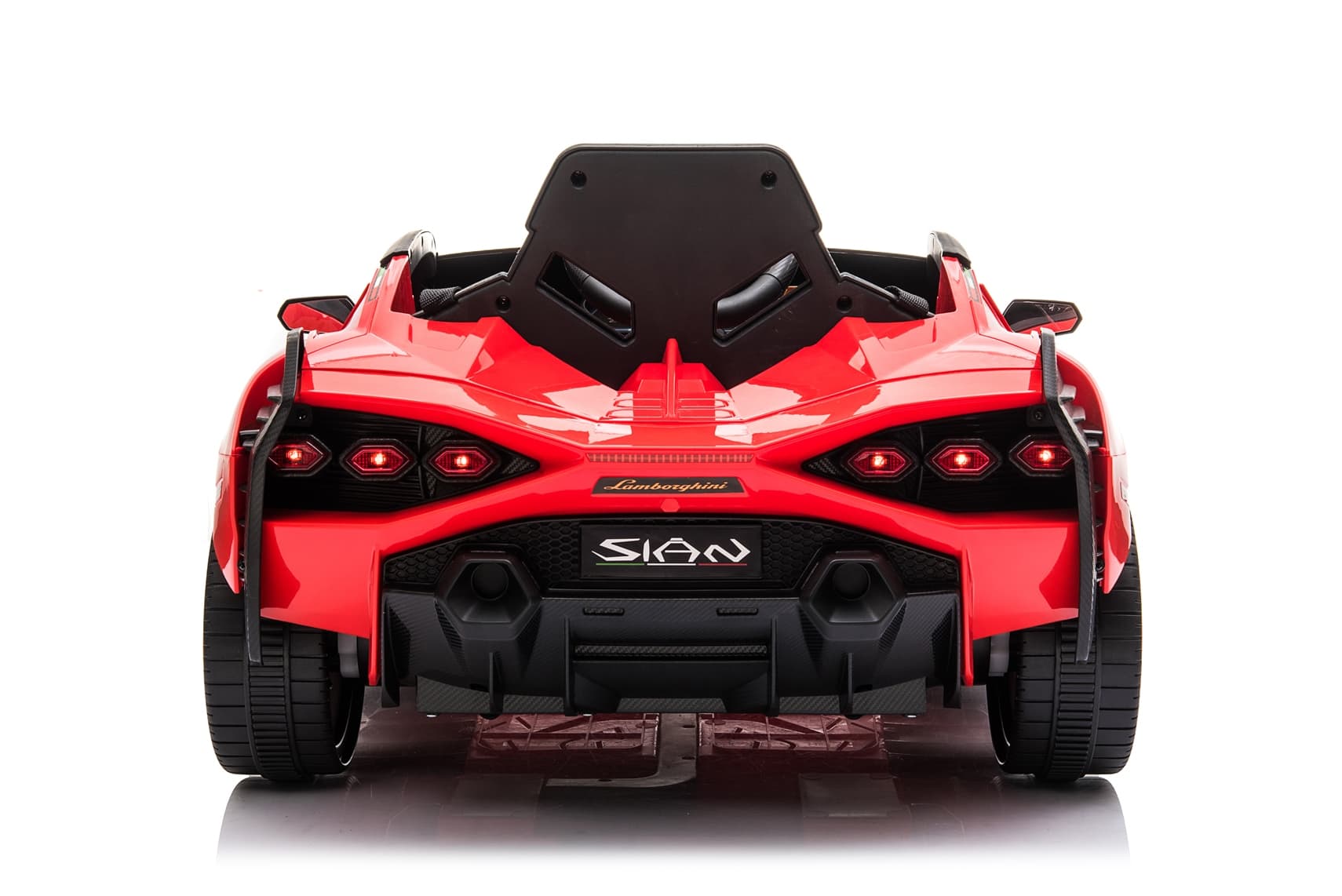 Dječiji električni automobil Lamborghini Sian crveni - slika 5