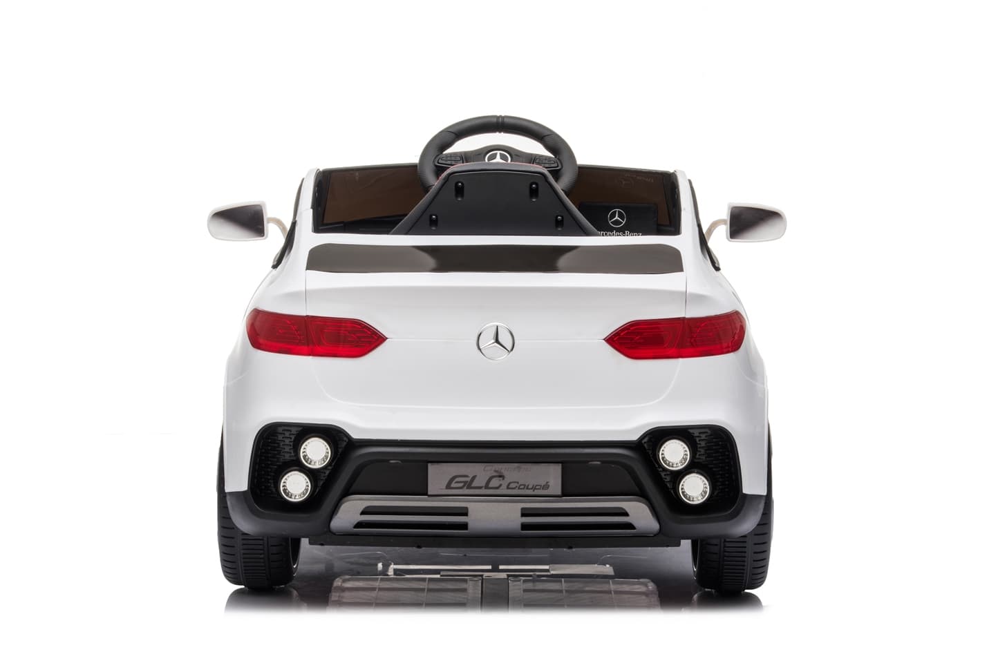 Dječiji električni automobil Mercedes GLC coupé bijeli - slika 3