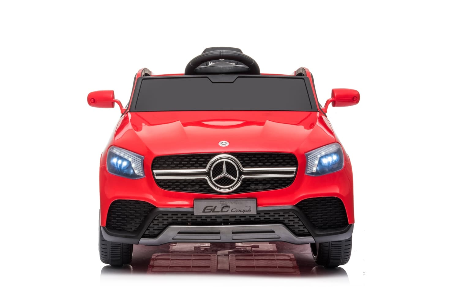 Dječiji električni automobil Mercedes GLC coupé crveni - slika 2