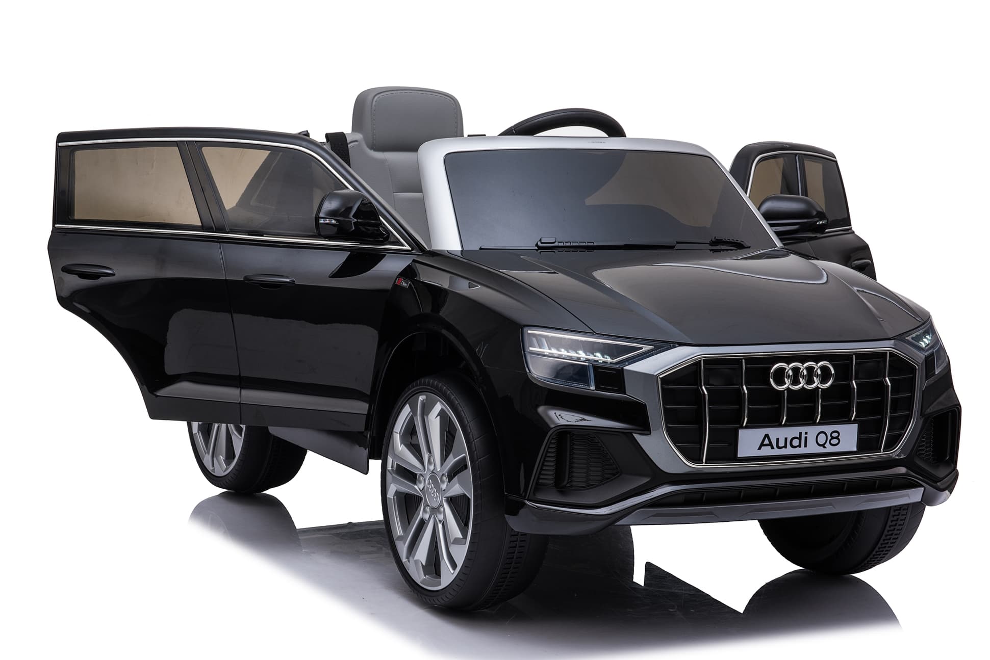 Dječiji električni automobil Audi Q8 crni - slika 6