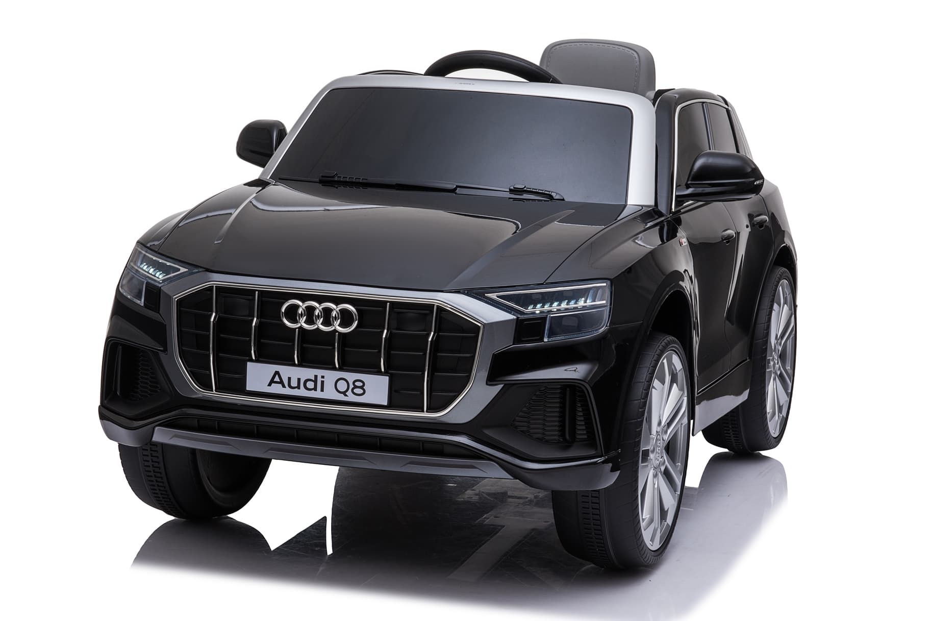 Dječiji električni automobil Audi Q8 crni - slika 8