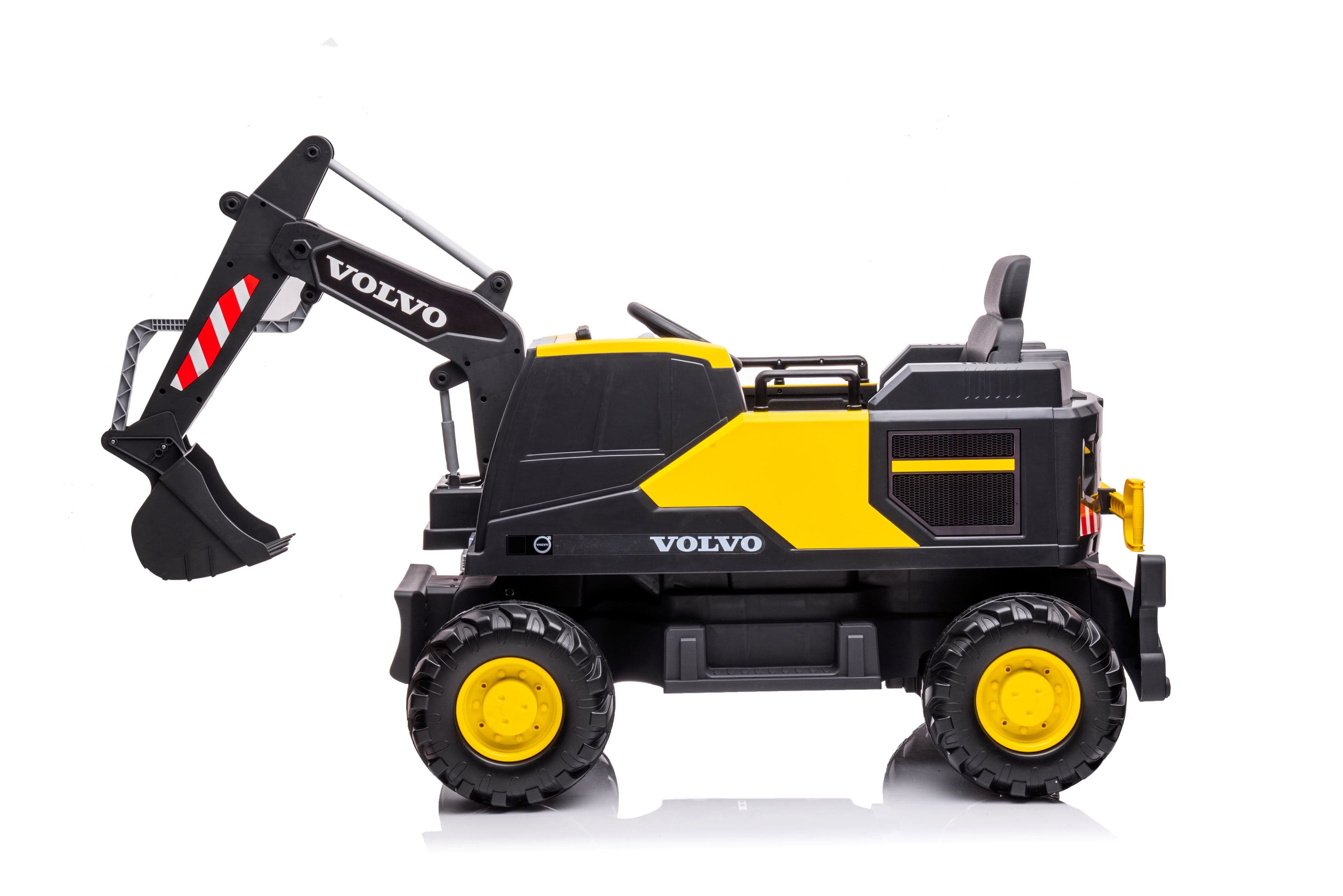 Dječiji potpuno električni bager Volvo PRO žuti, Li-Ion - slika 7