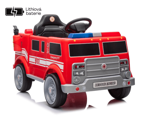 Dječiji električni vatrogasni kamion Eljet crveni, Li-Ion - slika 9