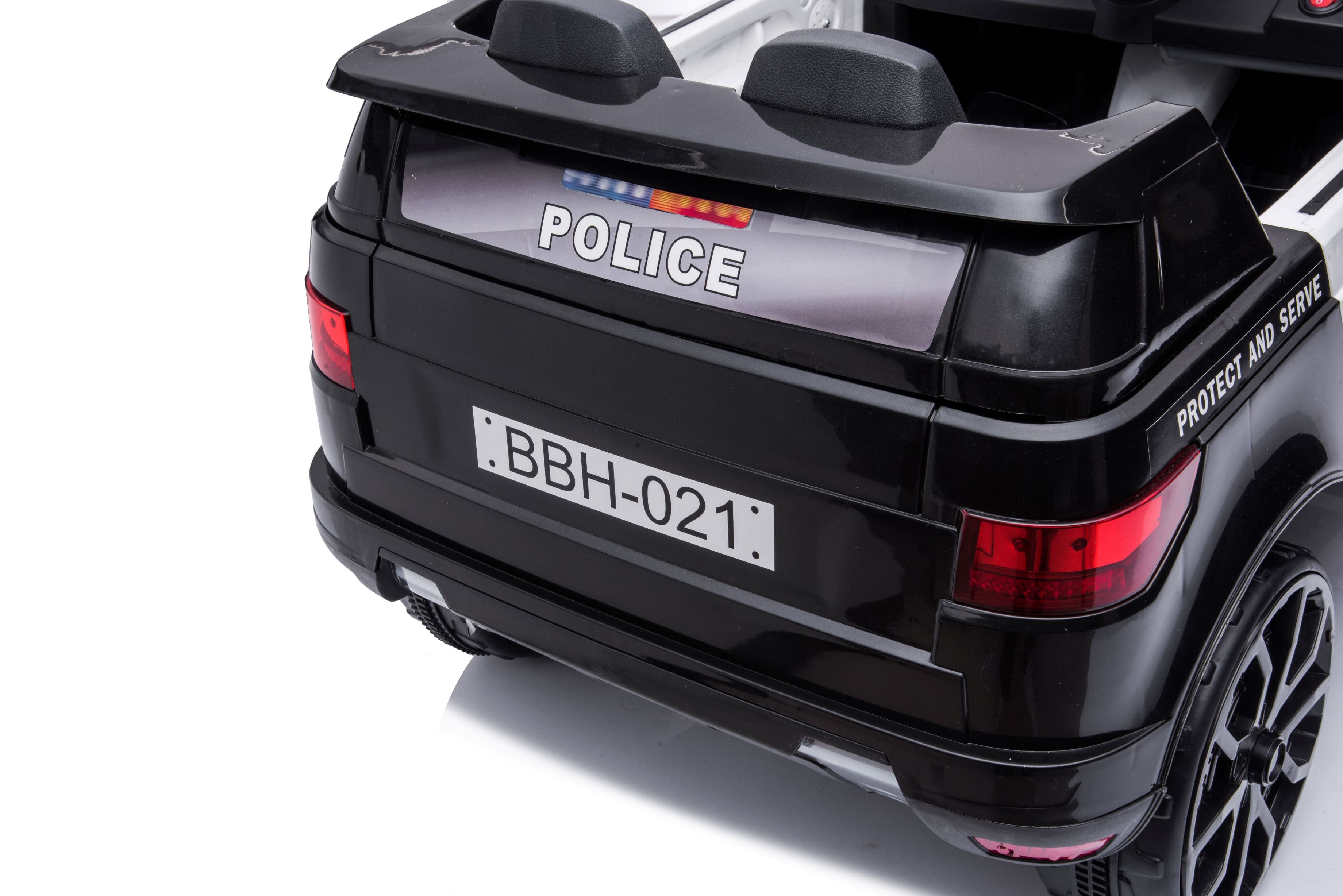Dječiji električni policijski SUV Eljet crni, Li-Ion - slika 4