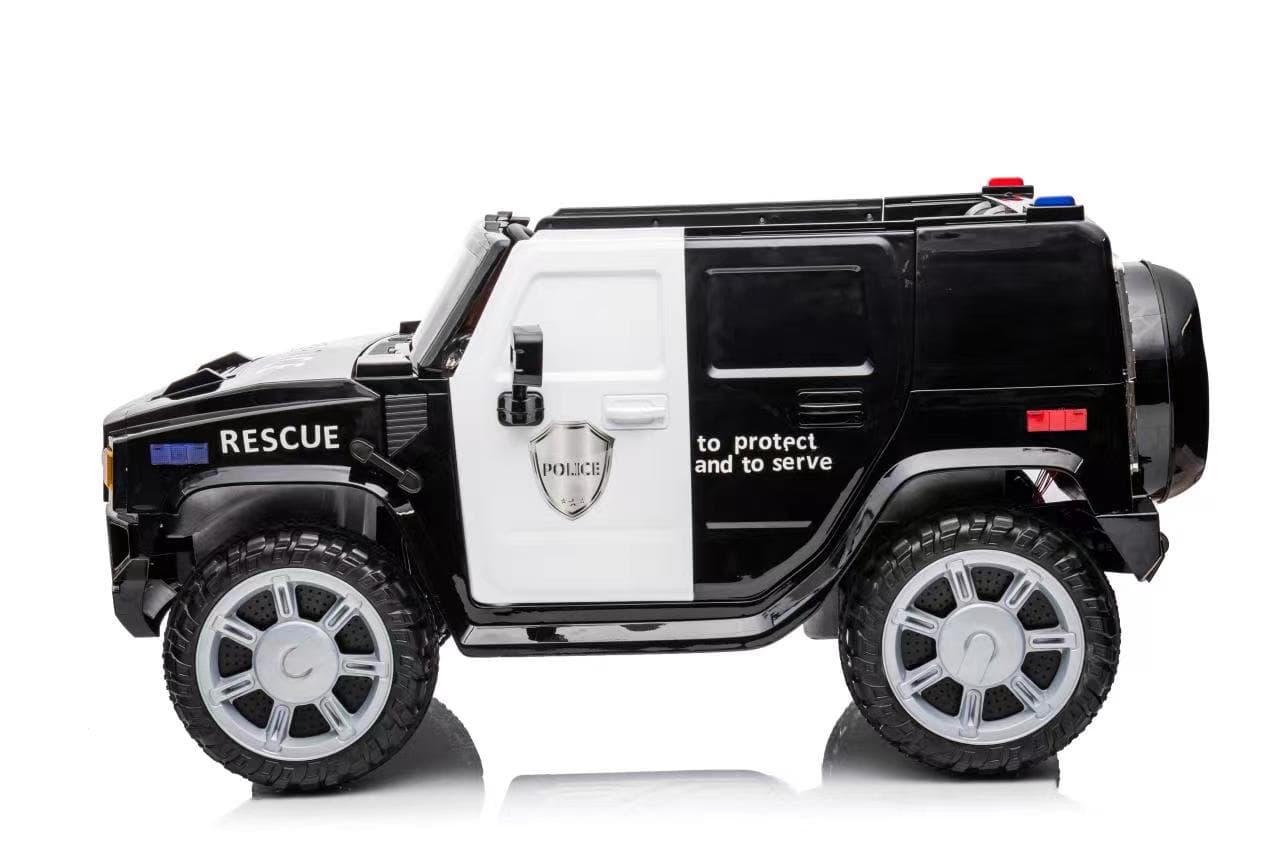 Dječiji električni policijski auto RANGER Eljet crni, Li-Ion - slika 3