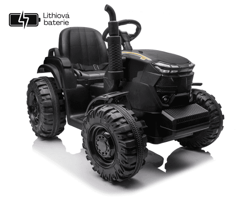 Dječiji električni traktor STYLE Eljet crni, Li-Ion - slika 5
