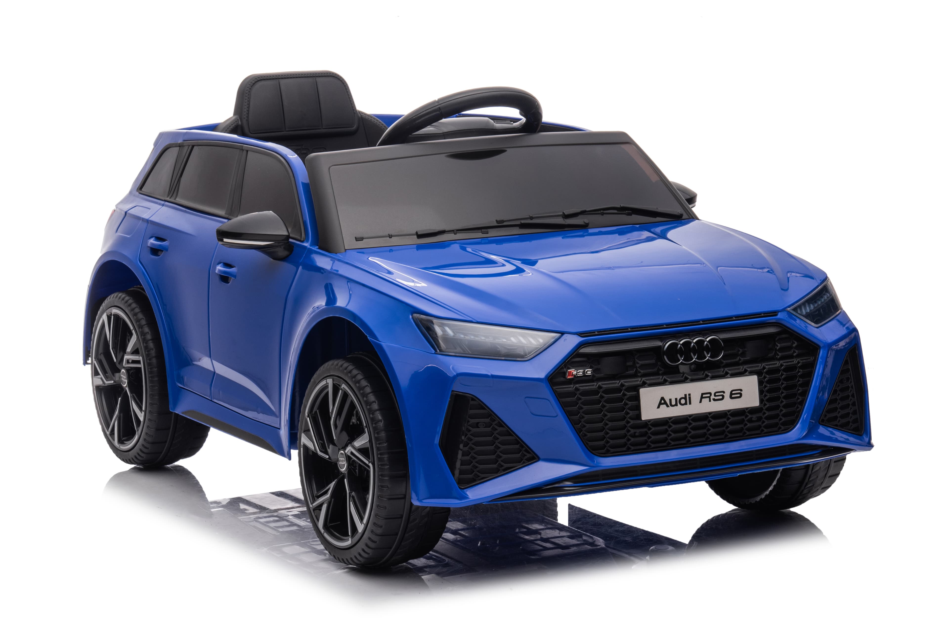 Električni auto za djecu Audi RS 6 plavi - slika 3