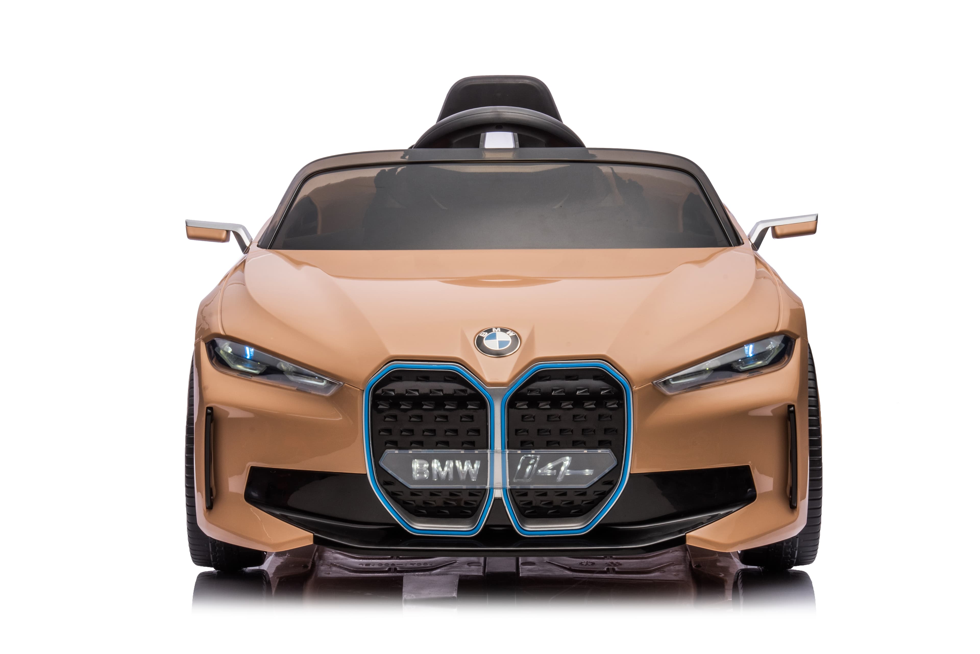 Električni auto za djecu BMW i4 žuti - slika 2