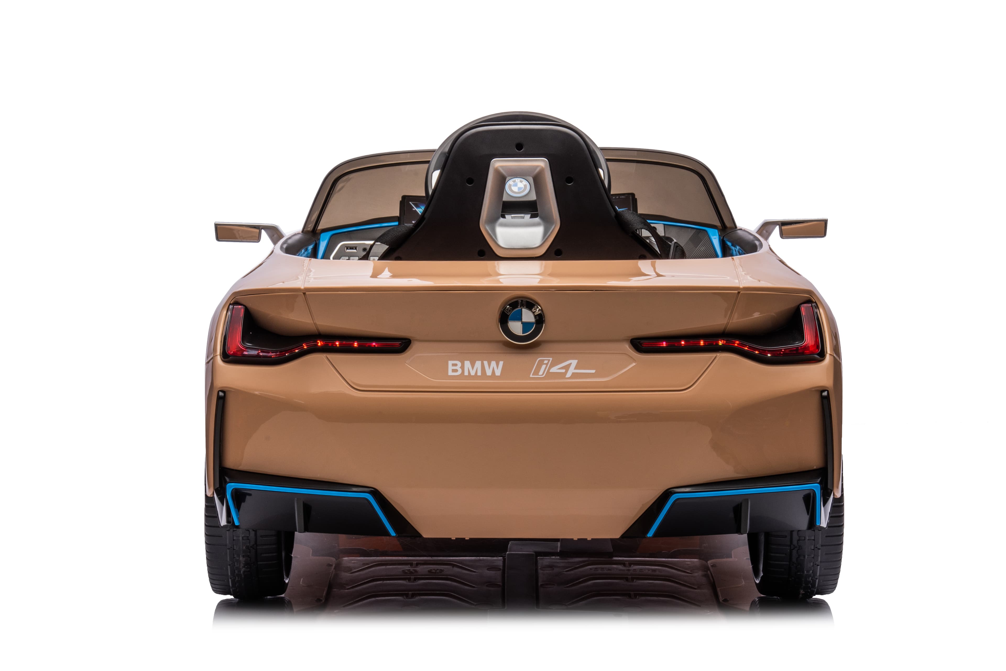 Električni auto za djecu BMW i4 žuti - slika 5
