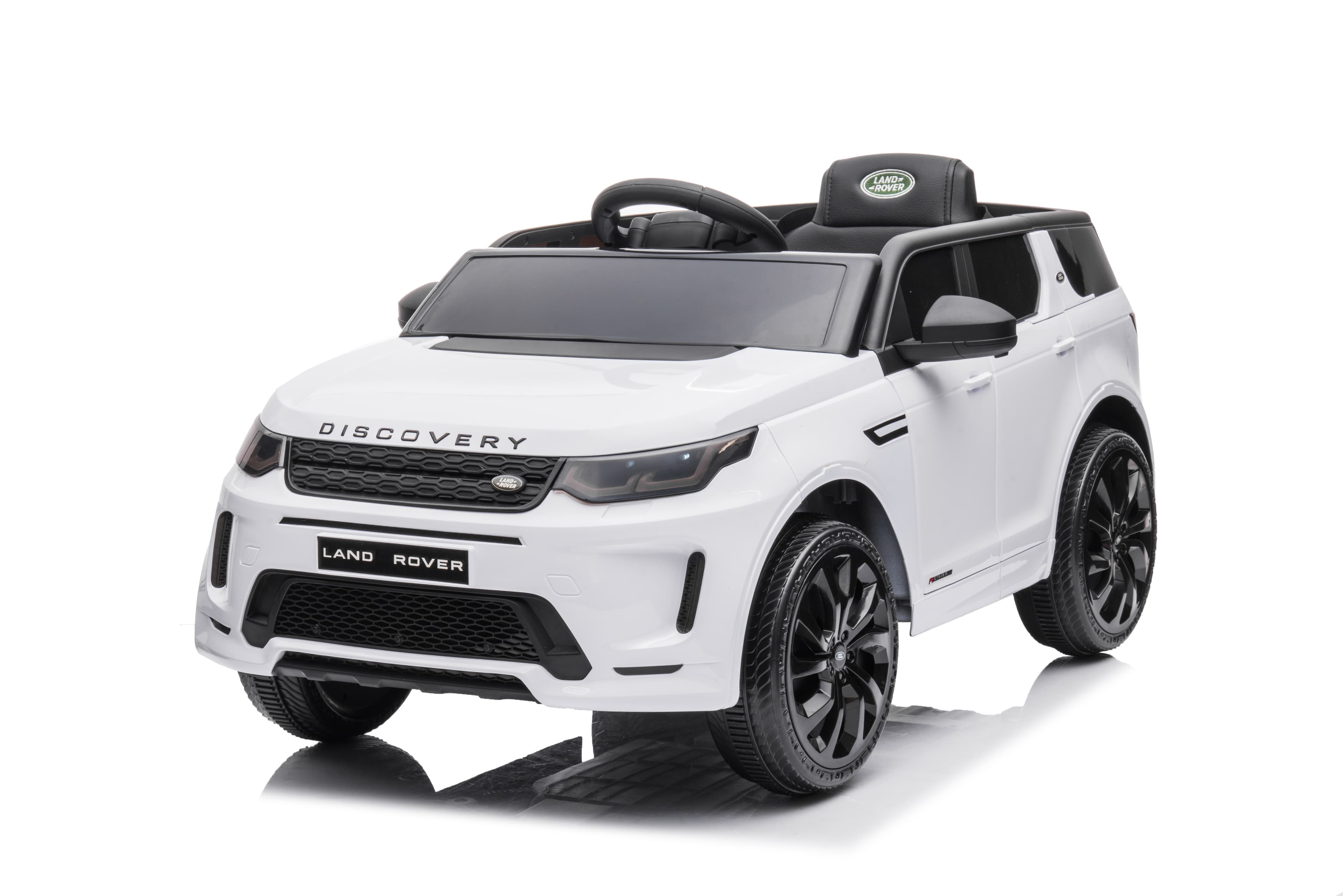 Električni auto za djecu Land Rover Discovery Sport bijeli/bijeli