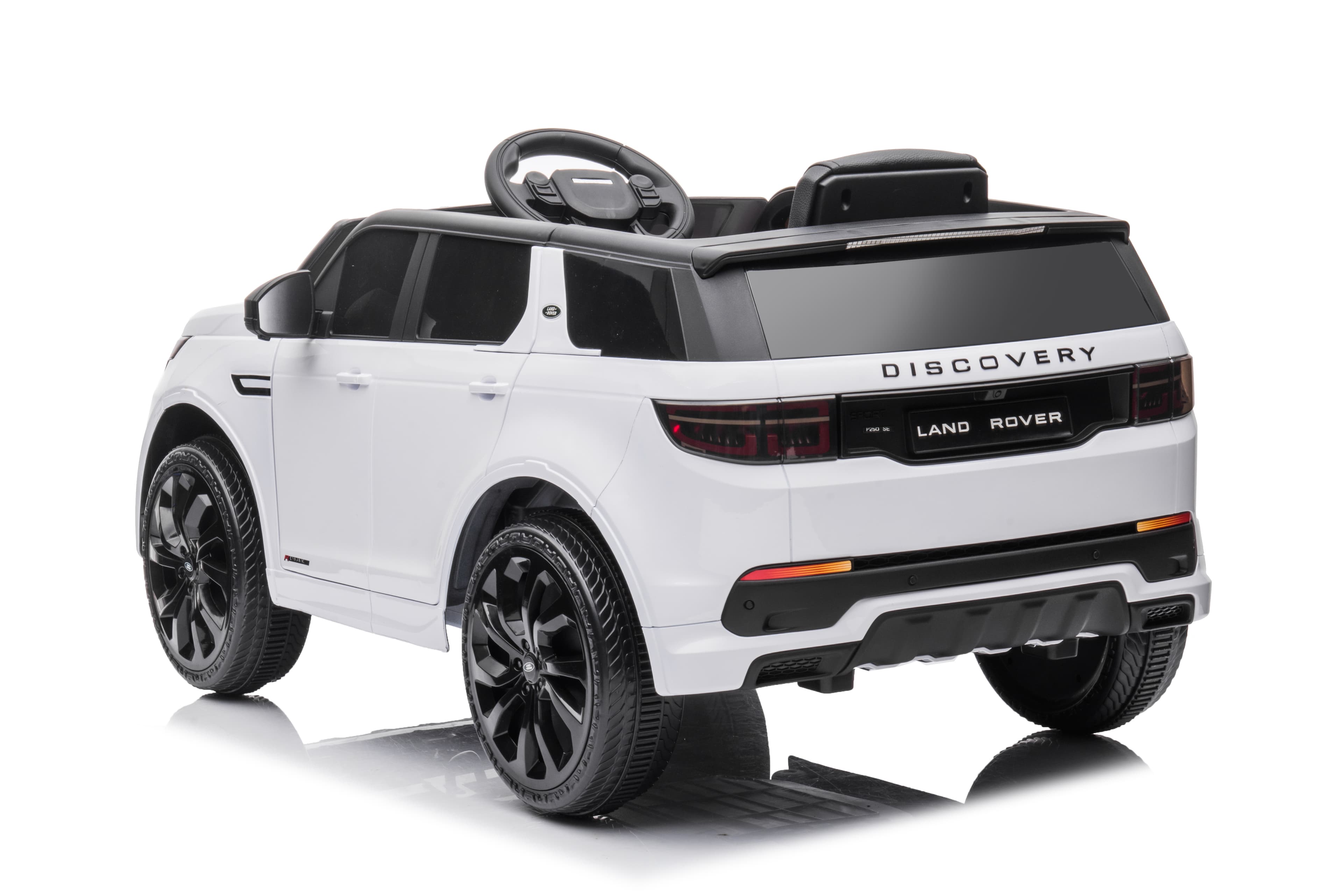 Električni auto za djecu Land Rover Discovery Sport bijeli/bijeli - slika 4