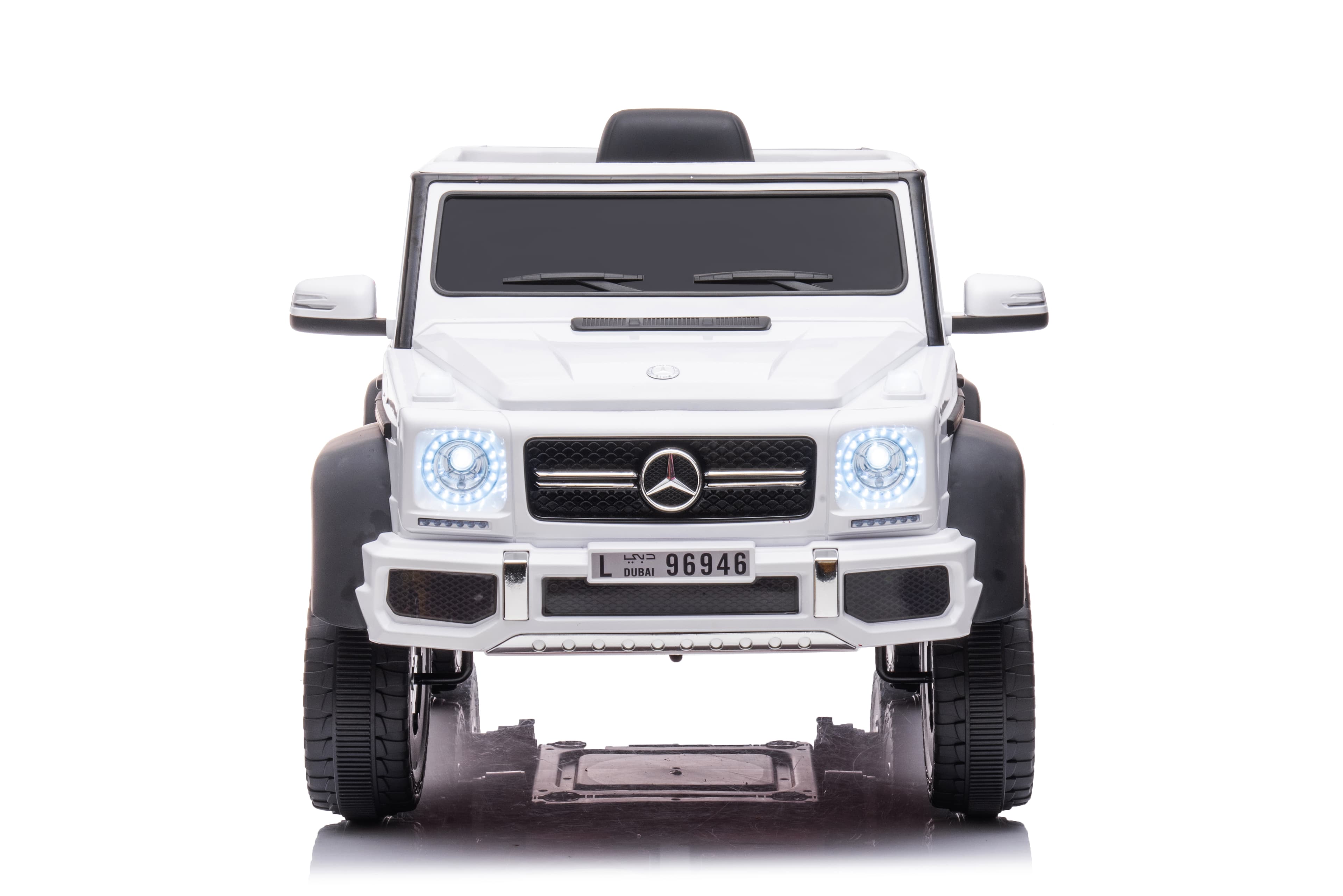 Dječiji električni automobil Mercedes G63 - 6 točkova bijeli - slika 2