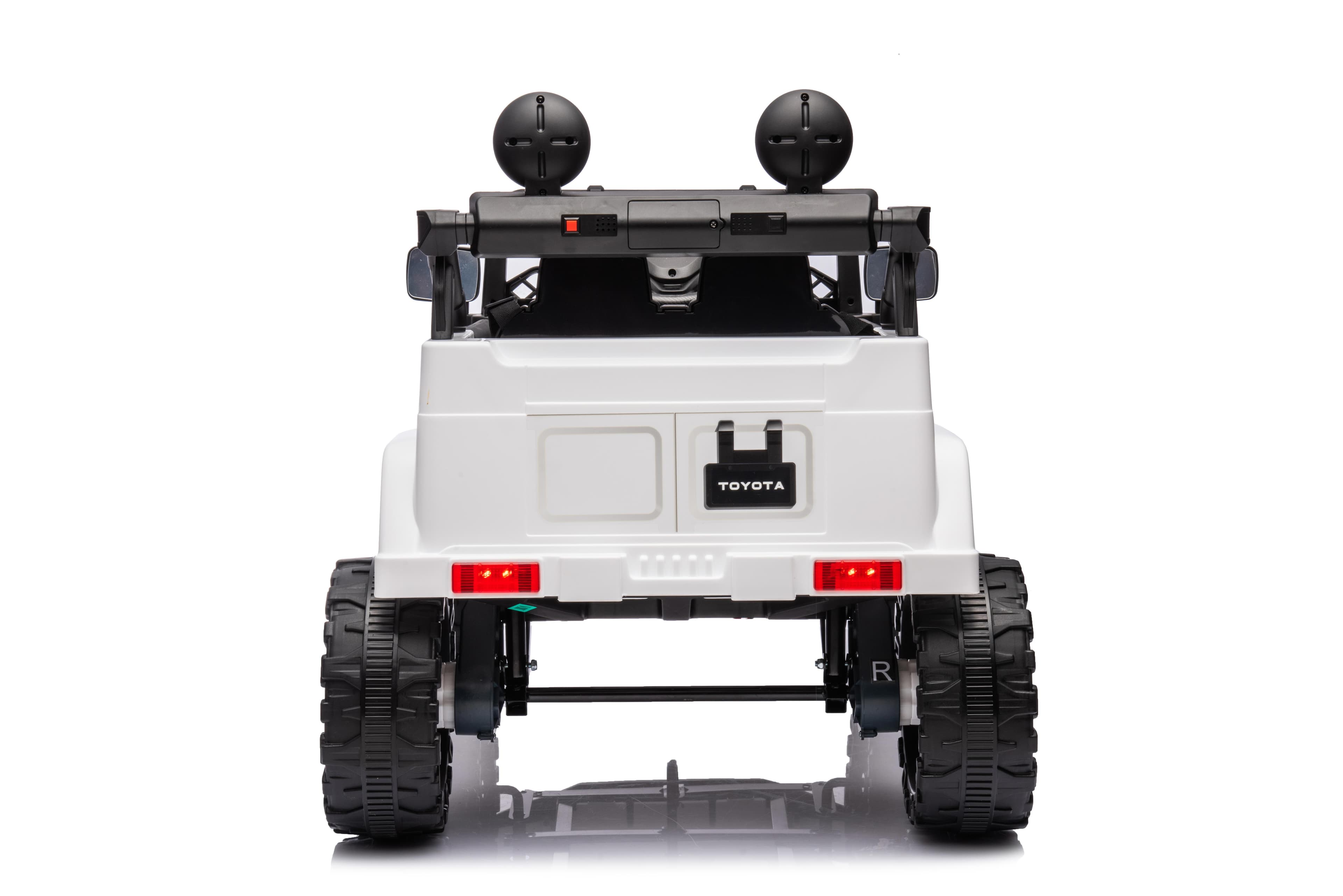 Dječiji električni automobil Toyota FJ Cruiser bijeli - slika 5