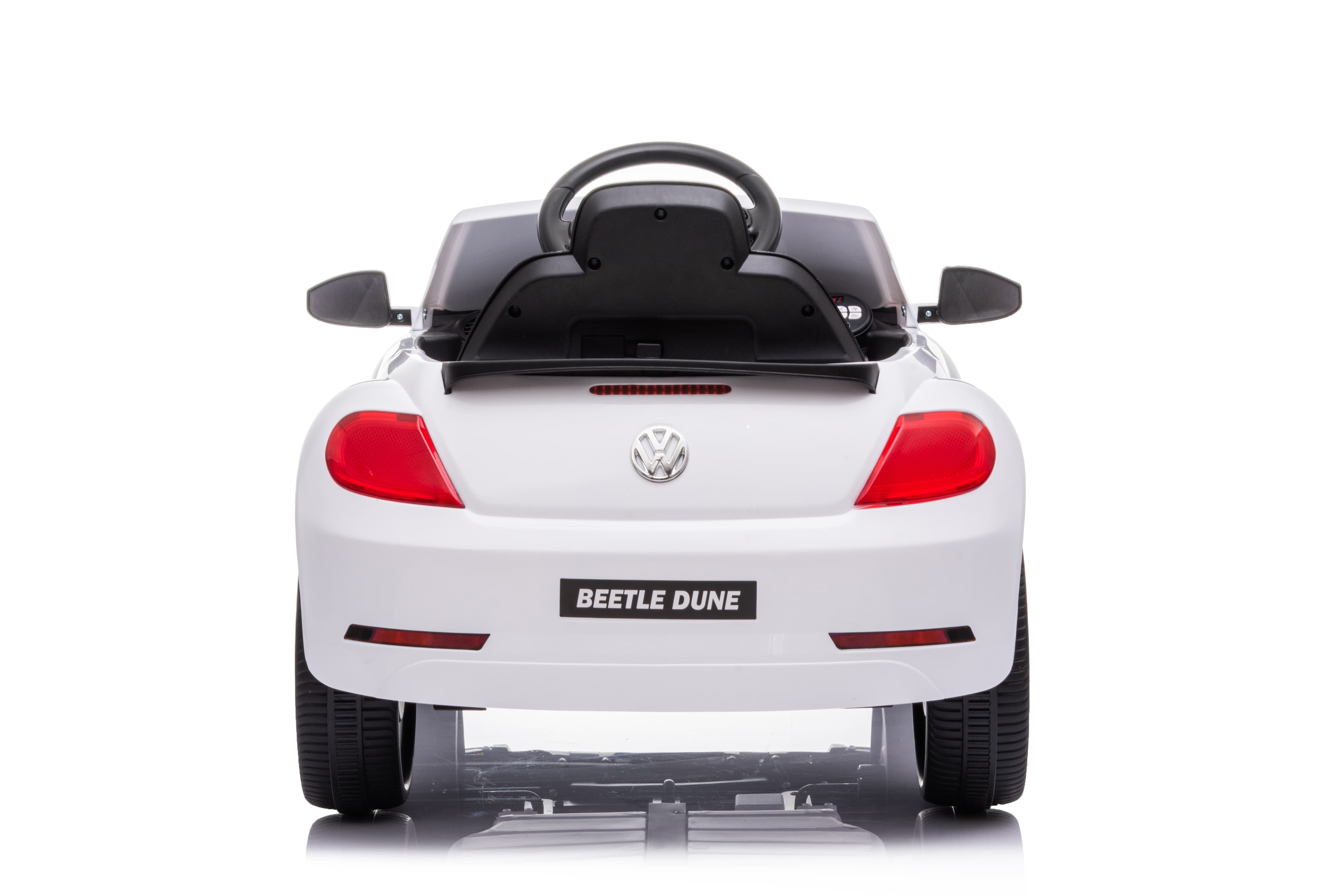 Dječiji električni automobil Volkswagen Beetle bijeli - slika 5