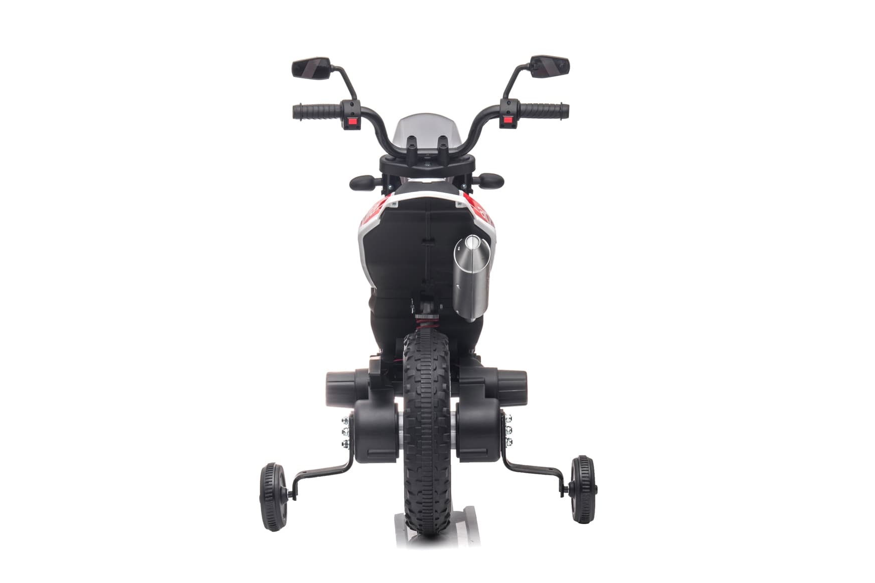 Dječiji električni motocikl Aprilia RX125 bijeli - slika 6