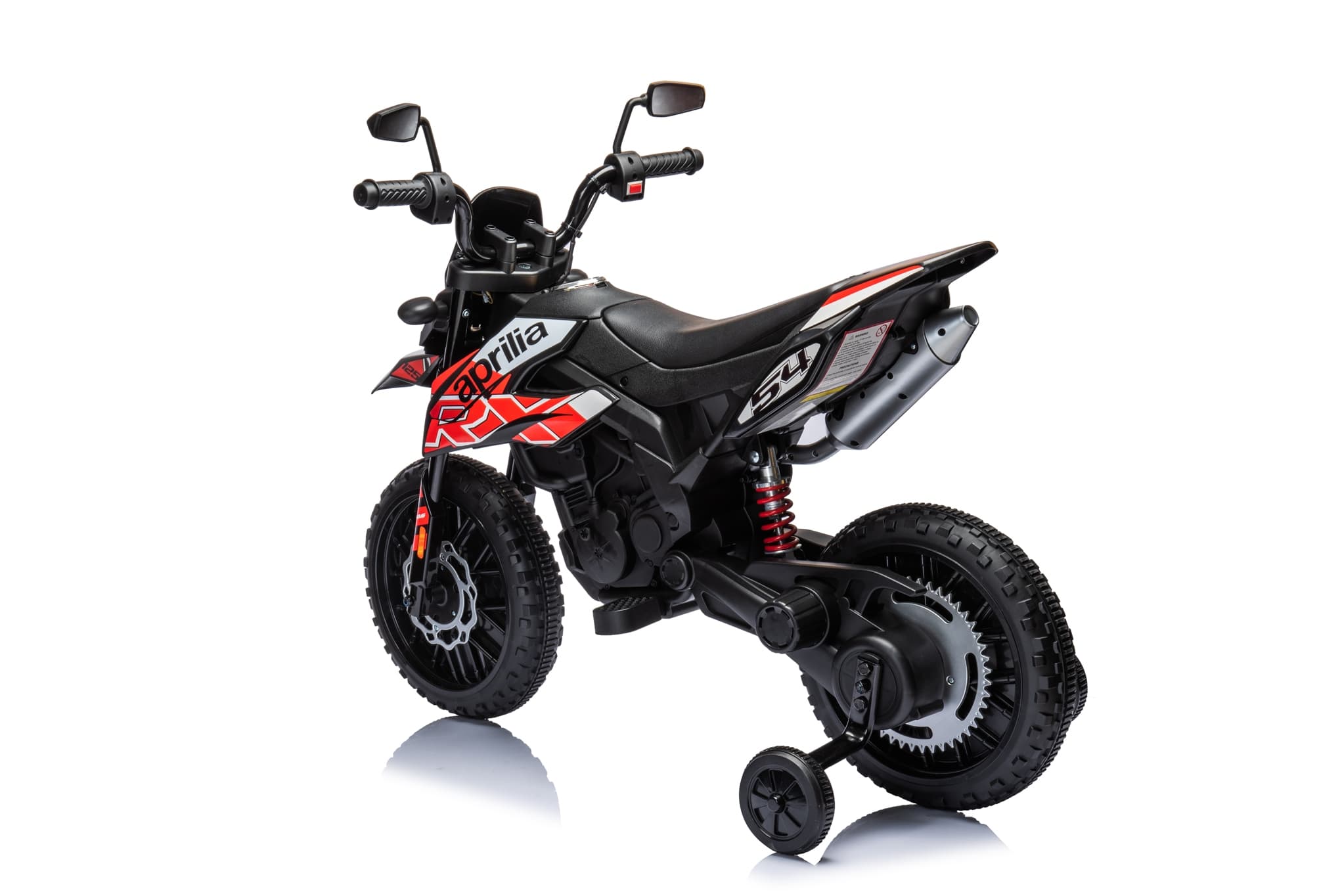 Dječiji električni motocikl Aprilia RX125 crveni - slika 5