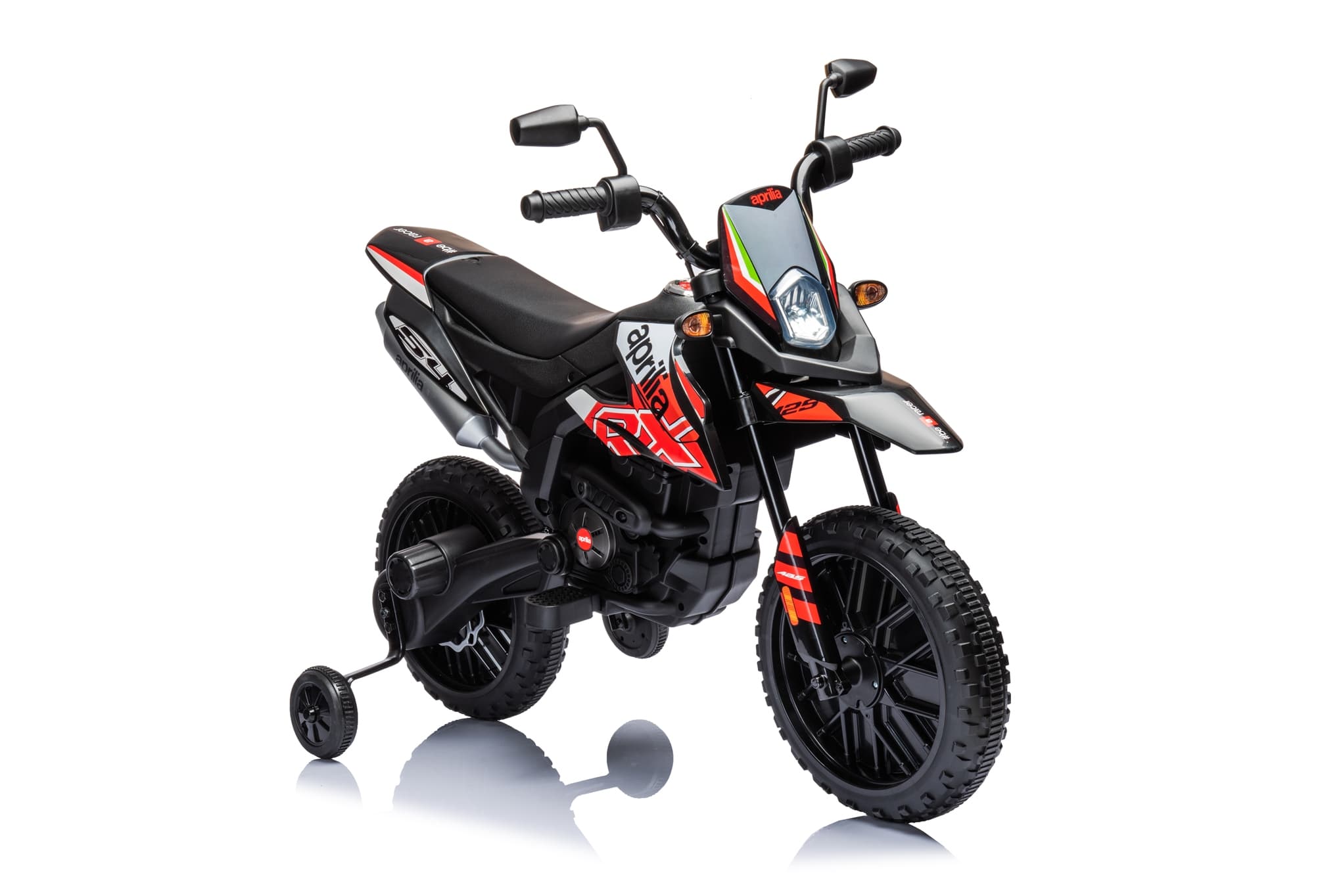 Dječiji električni motocikl Aprilia RX125 crveni - slika 7