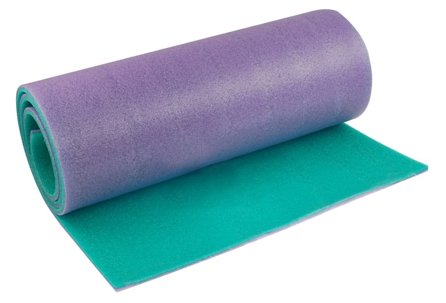 Dvostruka spavaća podloga CALTER® 8 180x50x0.8 cm, zelena-ljubičasta - slika 2