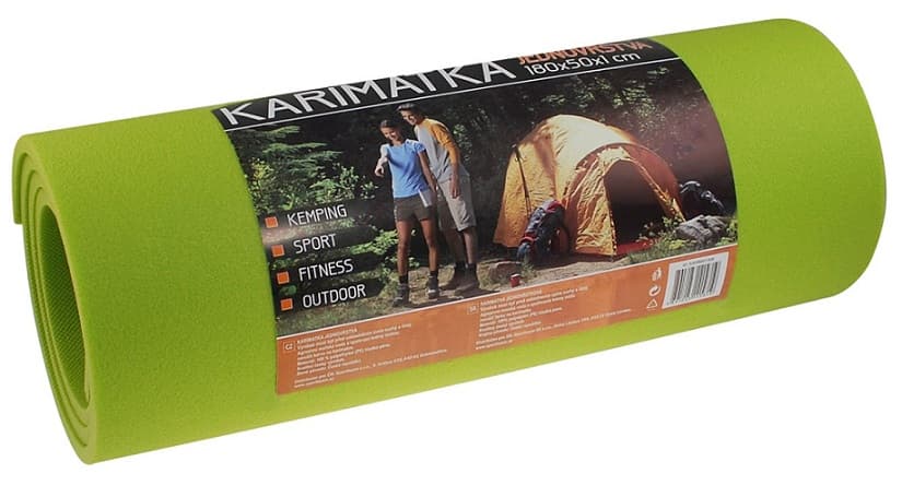Spavaća podloga 180x50x1.0 cm – jednoslojni PE, zelena - slika 5