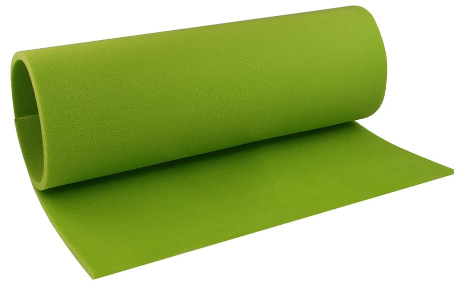 Madrac za spavanje 90x50x1.0 cm – jednostruki PE, zeleni - slika 2