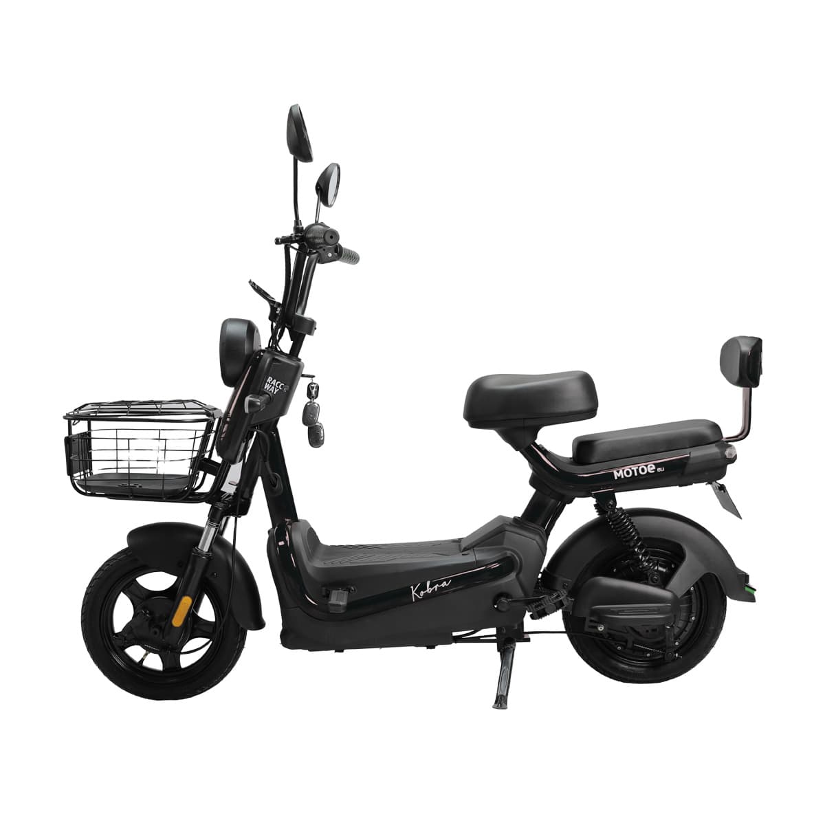 Električni skuter RACCEWAY® KOBRA-SG-G60, crni, bez baterije - slika 2