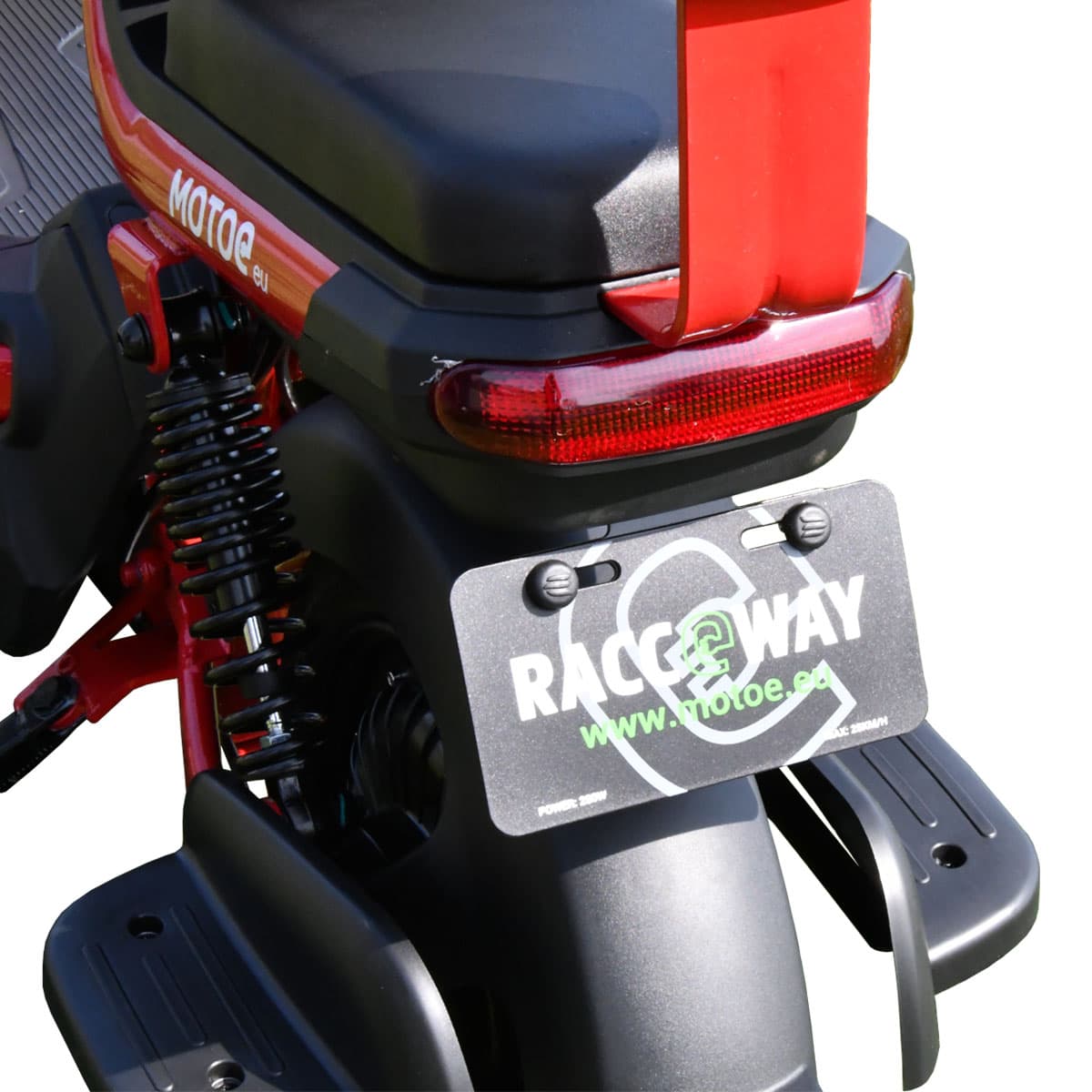 Električni skuter RACCEWAY® KOBRA-SG-G60, crni, bez baterije - slika 7