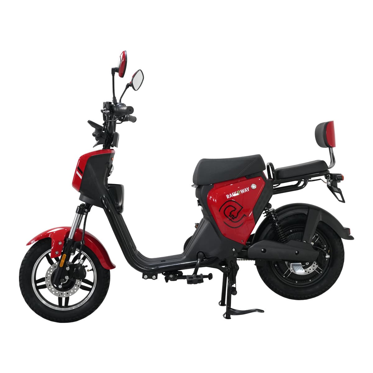 Električni skuter RACCEWAY® PAŘEZ 25, bez registarske oznake, crveni - slika 2