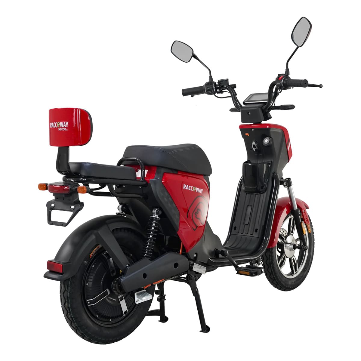 Električni skuter RACCEWAY® PAŘEZ 25, bez registarske oznake, crveni - slika 3