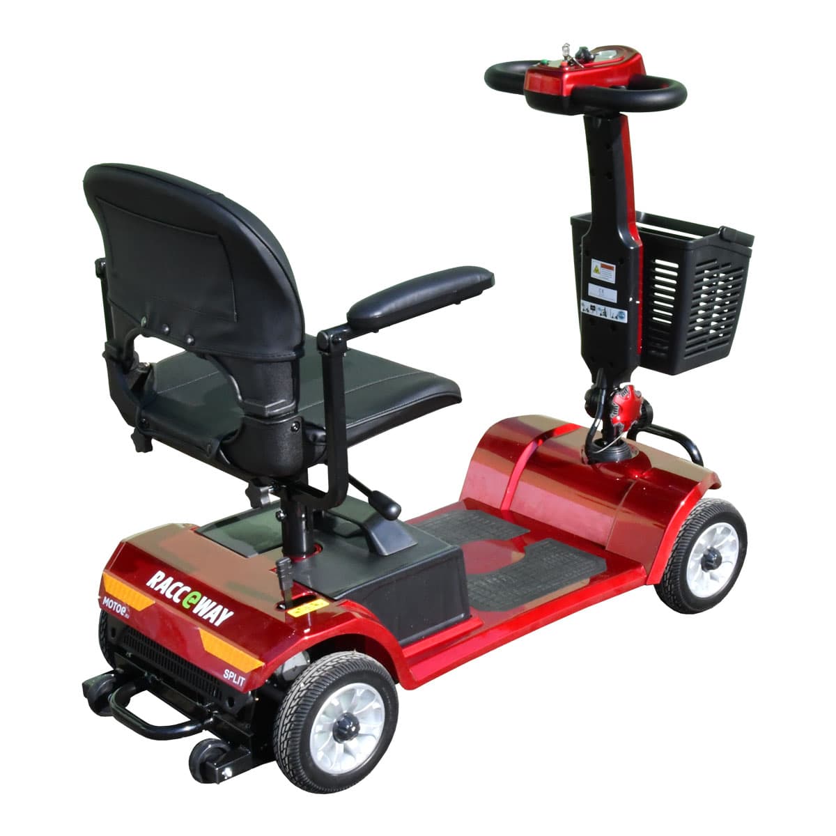 RACCEWAY® SPLIT električni četverotočkaš, burgundija - slika 3